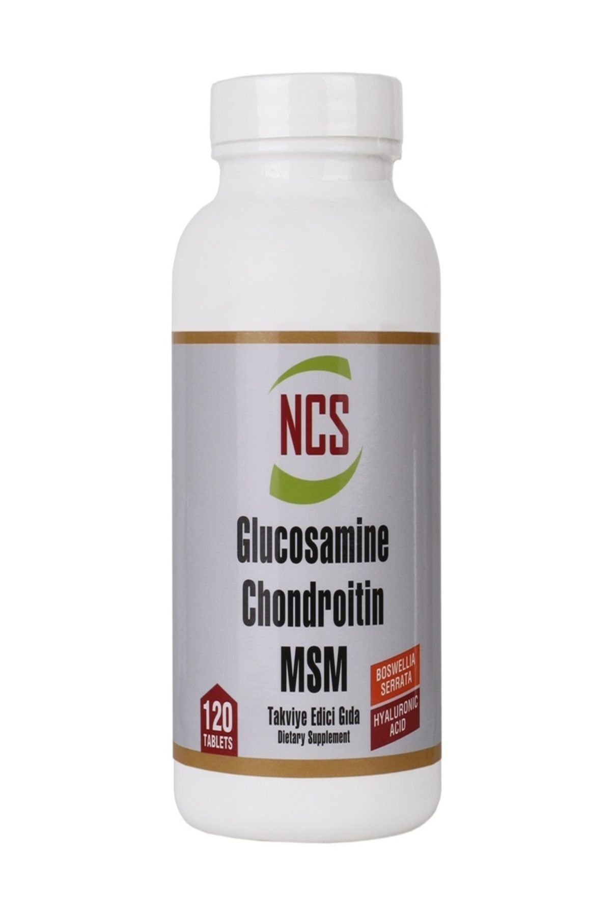 Ncs Glucosamine Chondroitin Msm Hyaluronic Acid Boswellia 120 Tablet