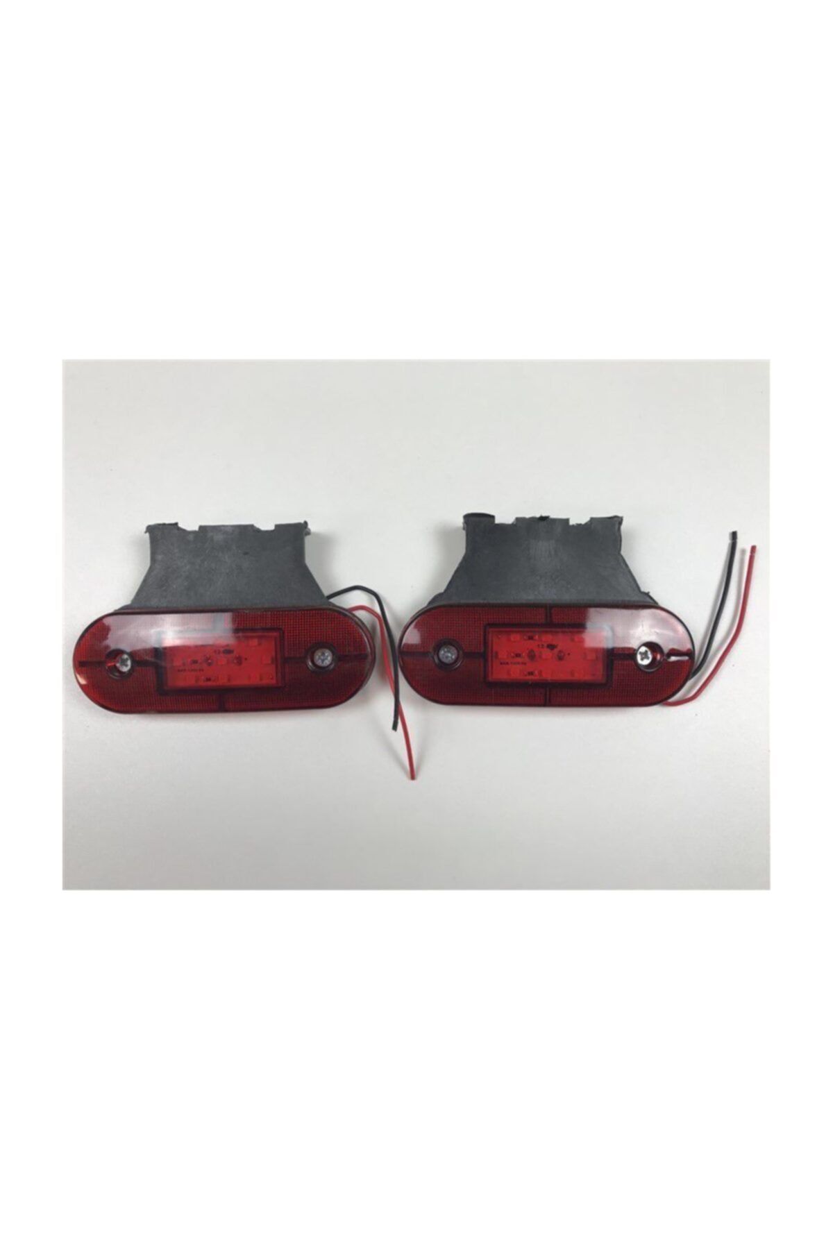 REPLAX Kırmızı Kasa Lamba 12v Sallamalı 6 Led Dorse Lambası Tas12vkd (2 Adet Fiyatıdır)