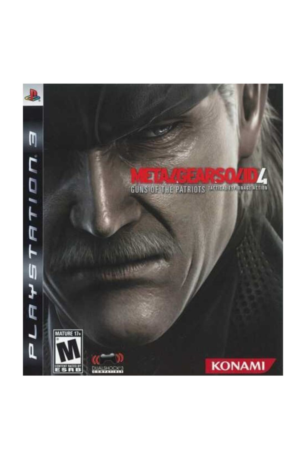 Konami Metal Gear Solid 4 Guns Of The Patriots Ps3