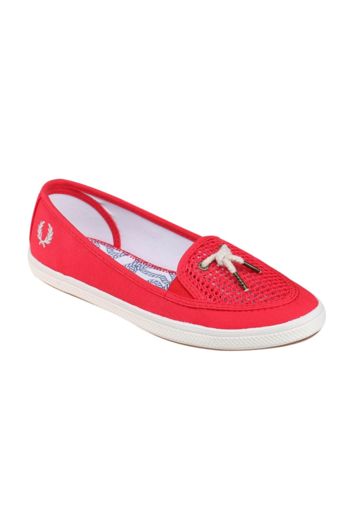 Fred Perry 151 LOTT SLIP ON Kırmızı Kadın Sneaker Ayakkabı 100188552