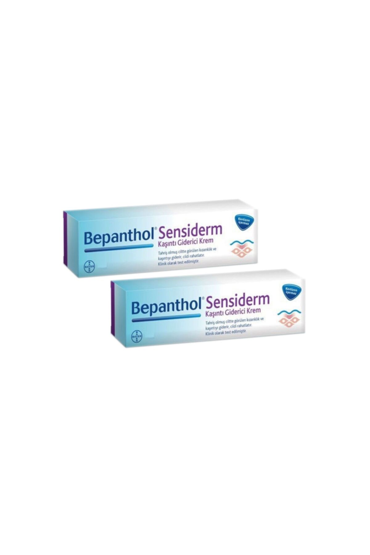 Bepanthol 2 Adet Sensiderm Kaşıntı Giderici Krem 50 gram