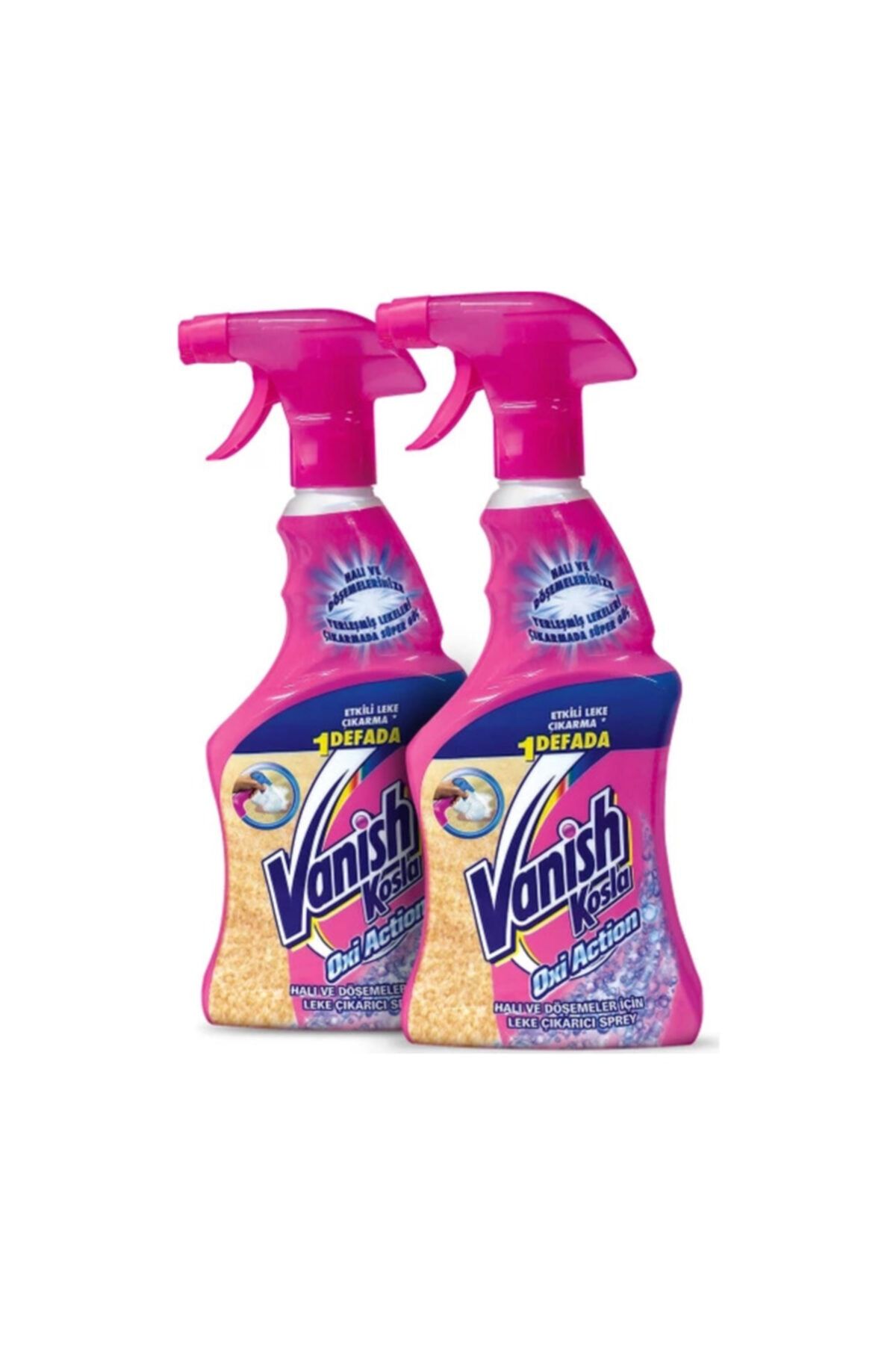 Vanish Kosla Oxi Action Leke Çıkarıcı Halı Spreyi 500 Ml X 2 Adet