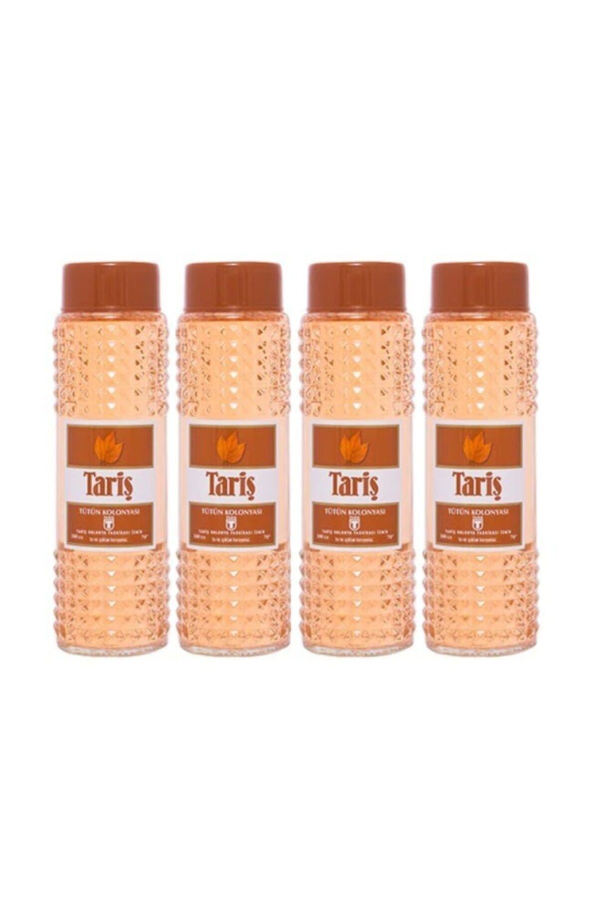 Tariş Tütün Kolonyası Cam Şişe 300ml / 4 Lü Set