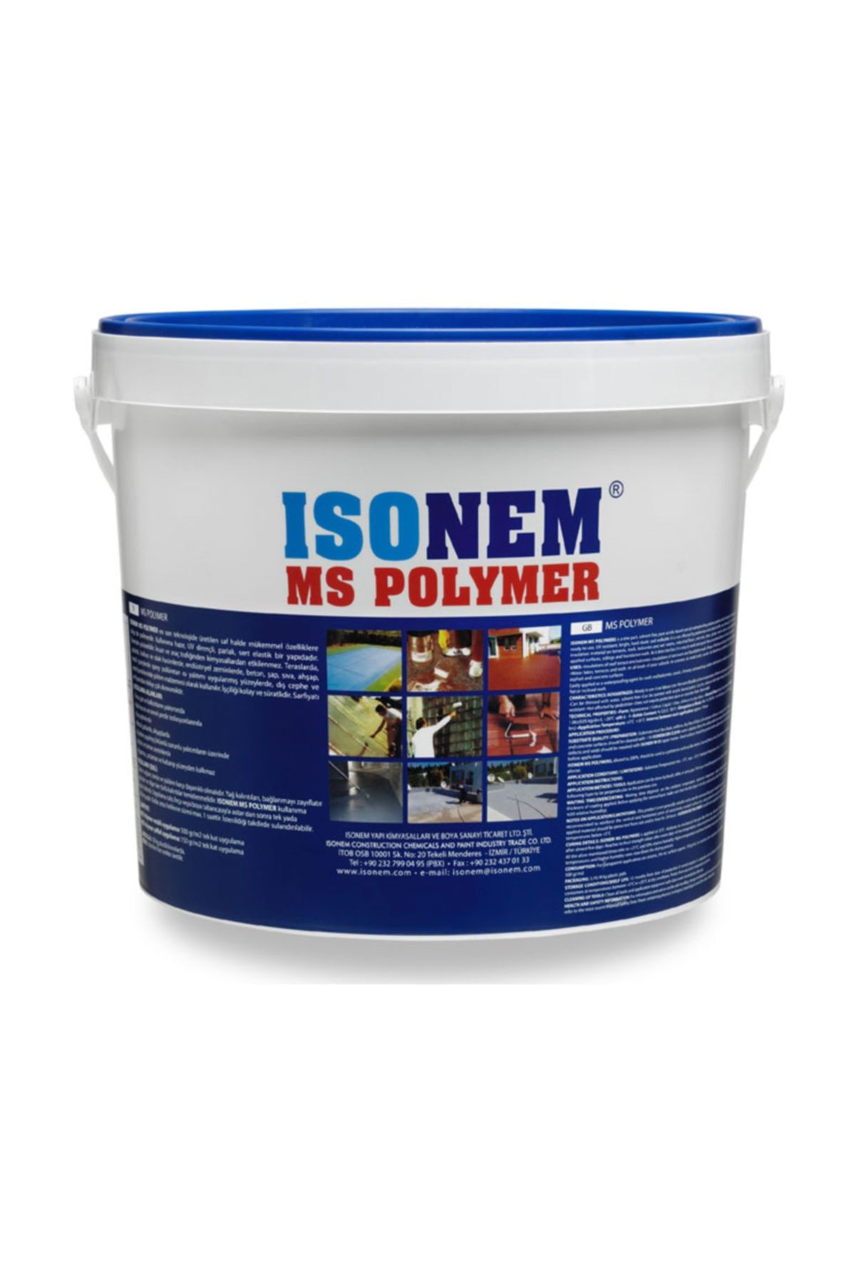 Isonem Ms Polymer  Kırmızı 18 kg