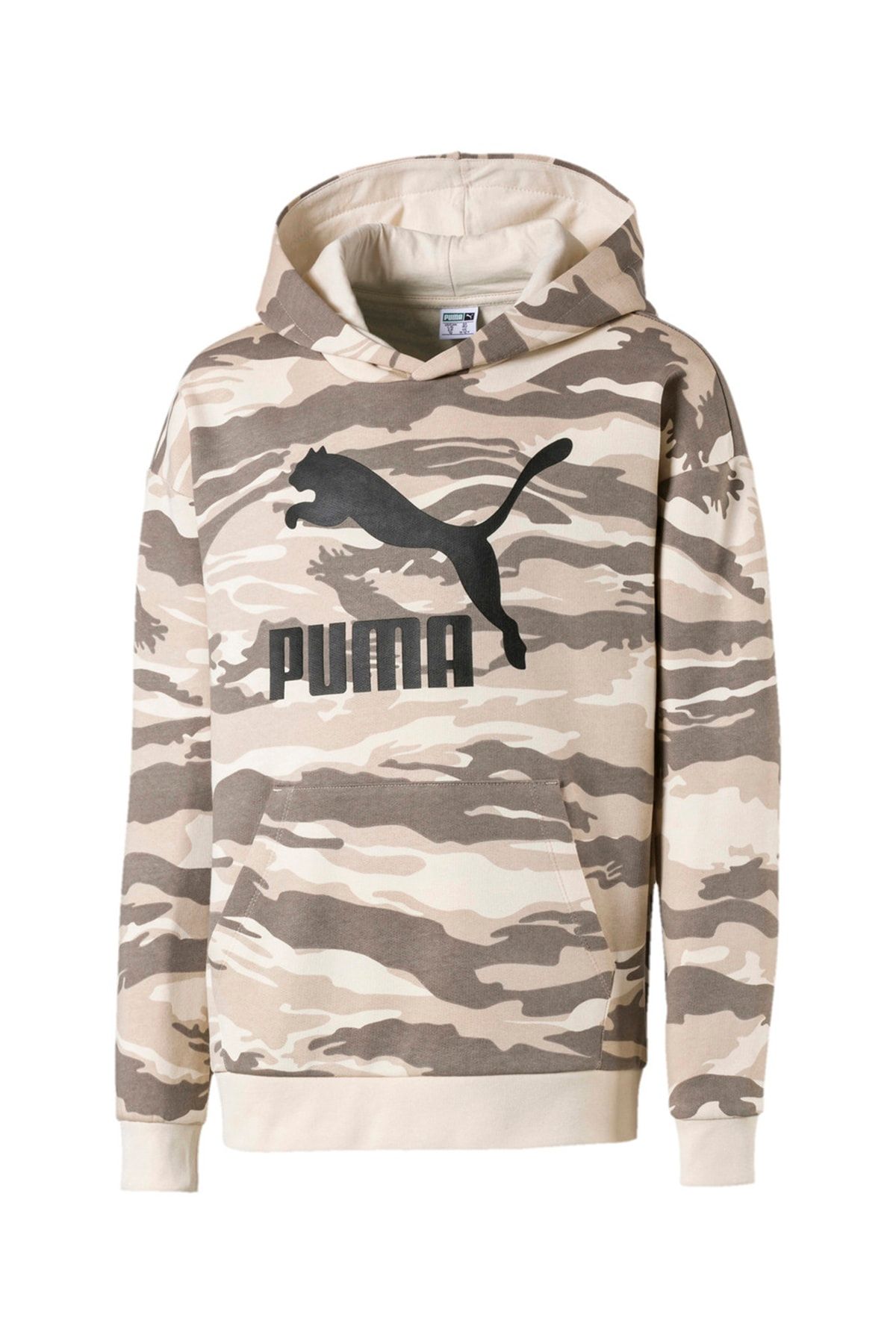 Puma Street Wear Camo Kapüşonlu Çocuk Sweatshirt