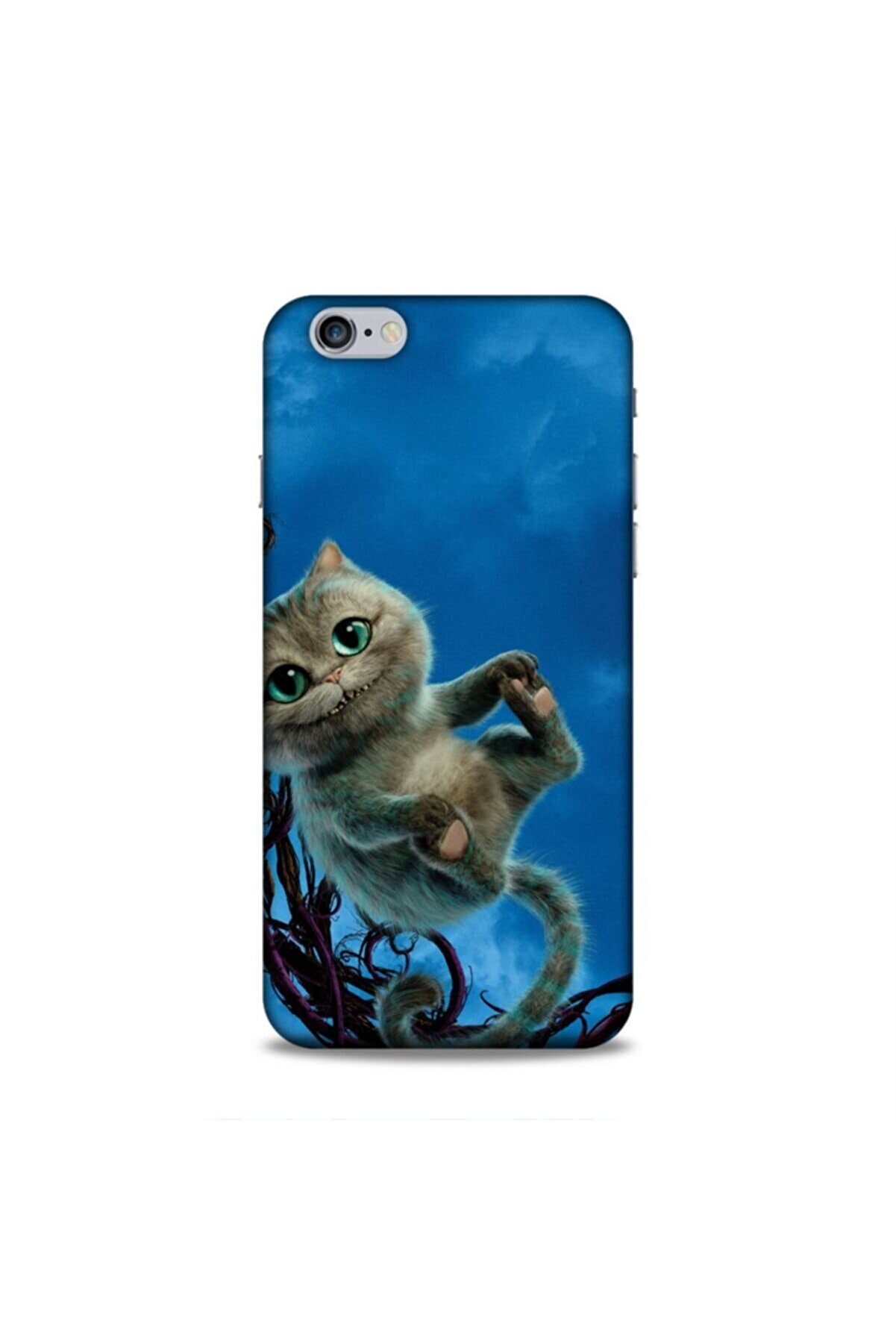 Pickcase Apple Iphone 6 Plus Kılıf Desenli Arka Kapak Çılgın Kedi