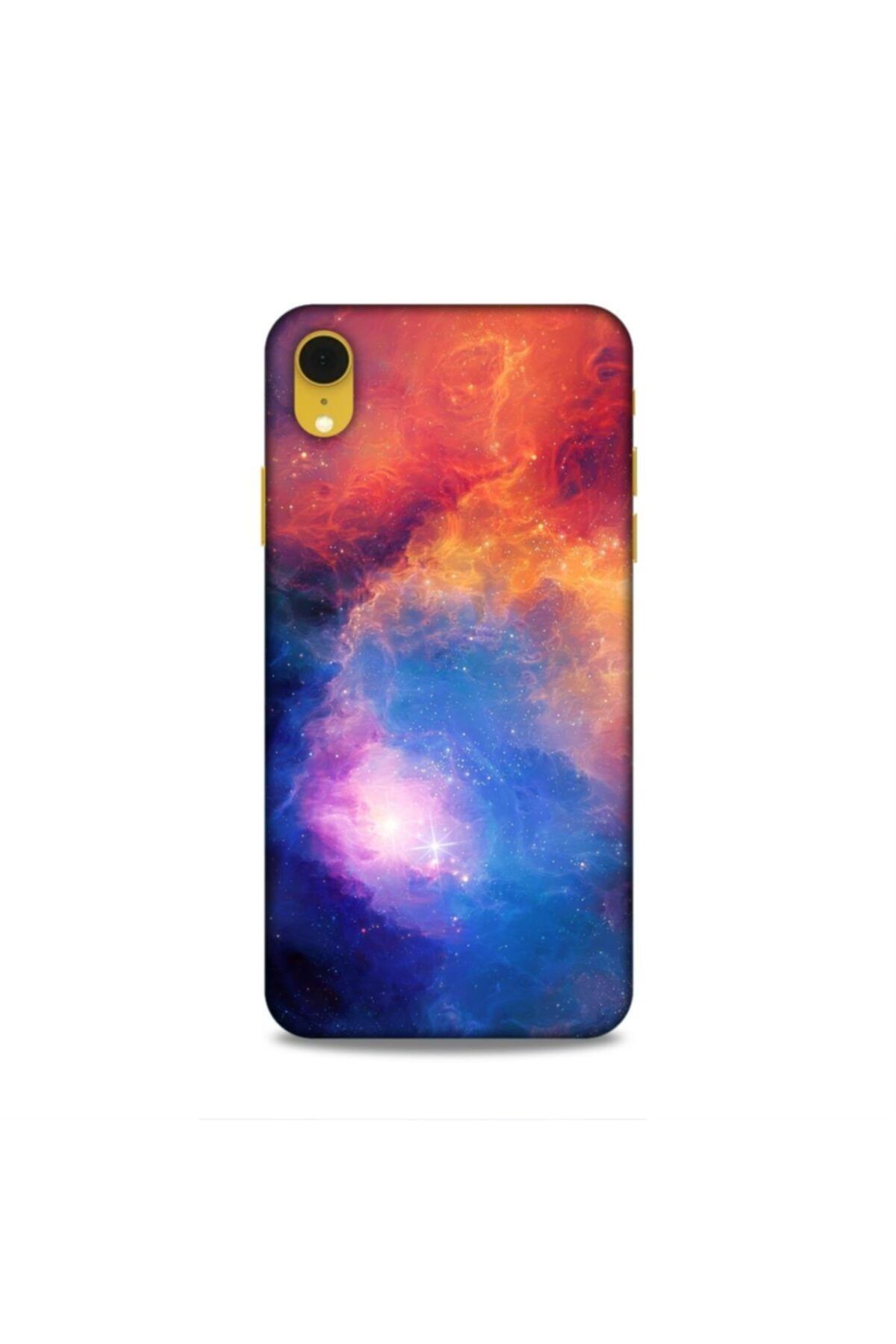 Pickcase Apple Iphone Xr Kılıf Desenli Arka Kapak Renkli Gökyüzü