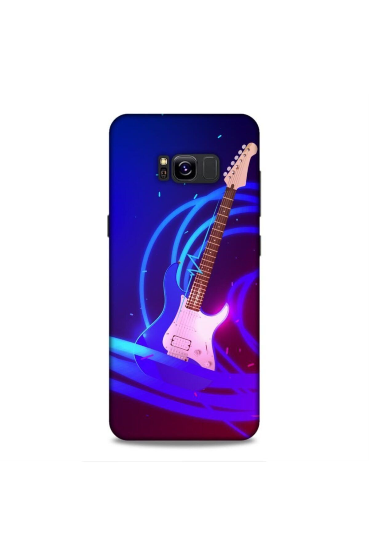 Pickcase Samsung Galaxy S8 Plus Desenli Arka Kapak Gitar Kılıf
