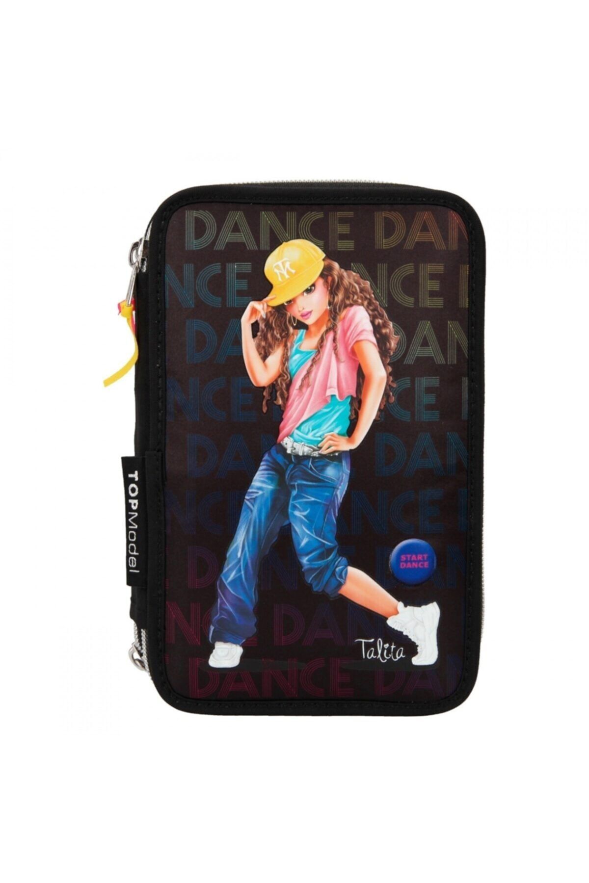 Top Model Triple Pencil Case Led Dance 3 Katlı Dolu Kalem Kutu