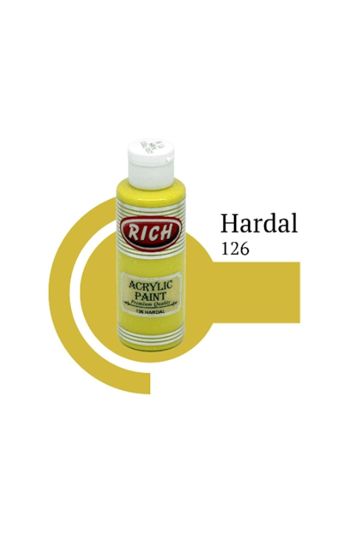 Rich 120 Cc Hardal Akrilik Boya