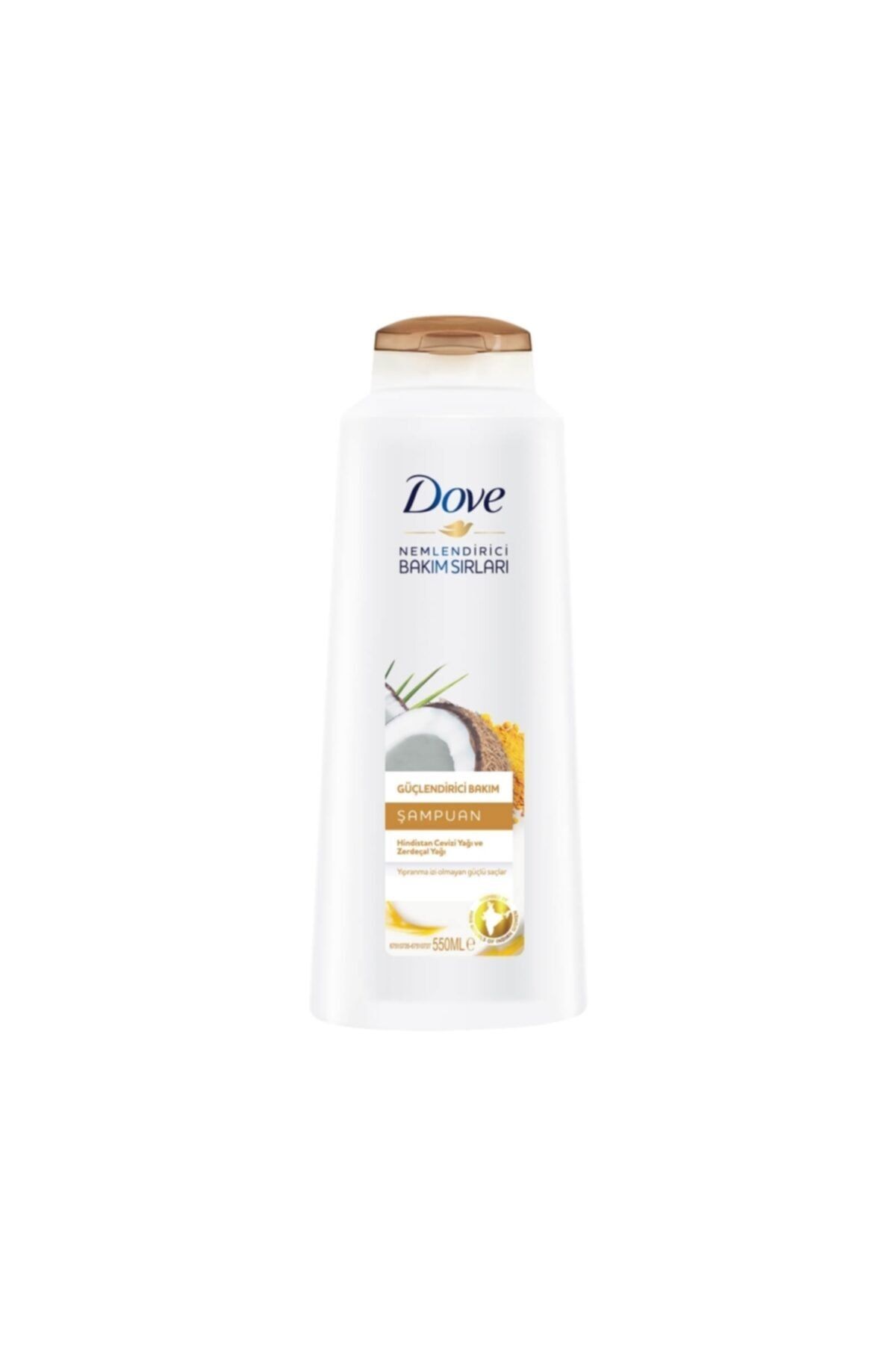 Dove Hindistan Cevizi Yağı Ve Zerdecal Özlü Şampuan 550 ml