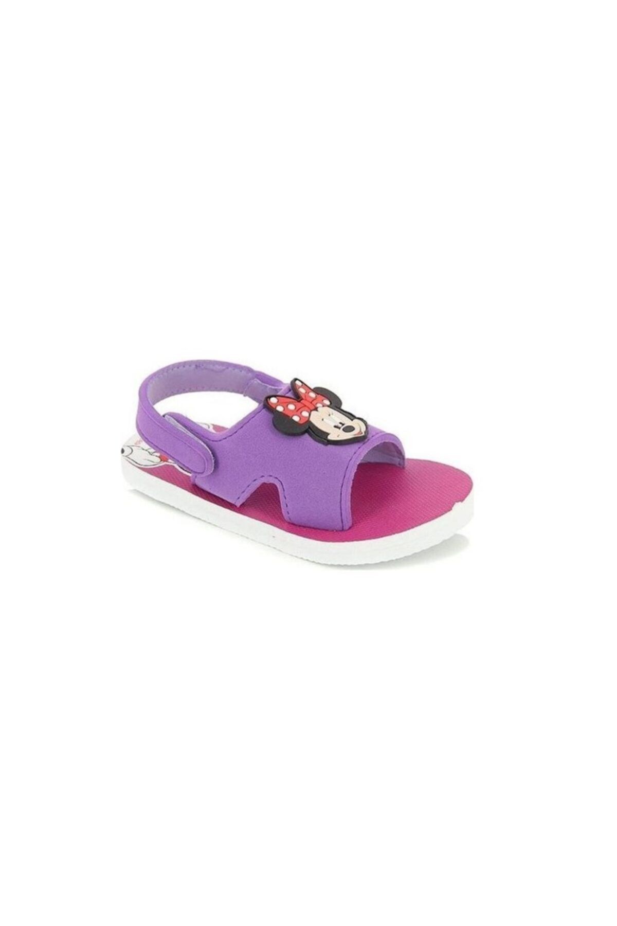 Gigi Kız Çocuk Mor Minnie Mouse Patik Sandalet