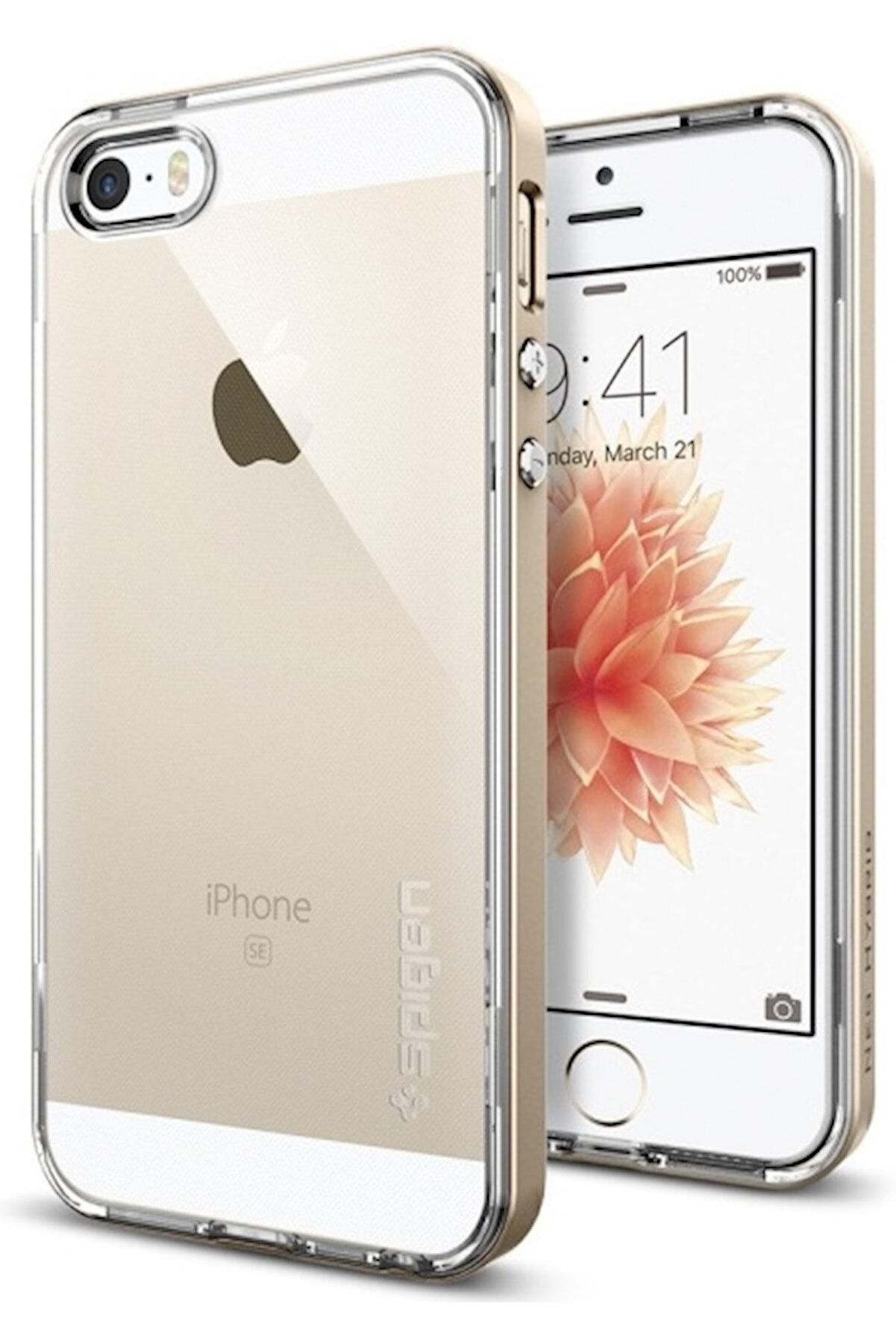 Spigen Iphone7 Kılıf, Neo Hybrid Crystal Gold