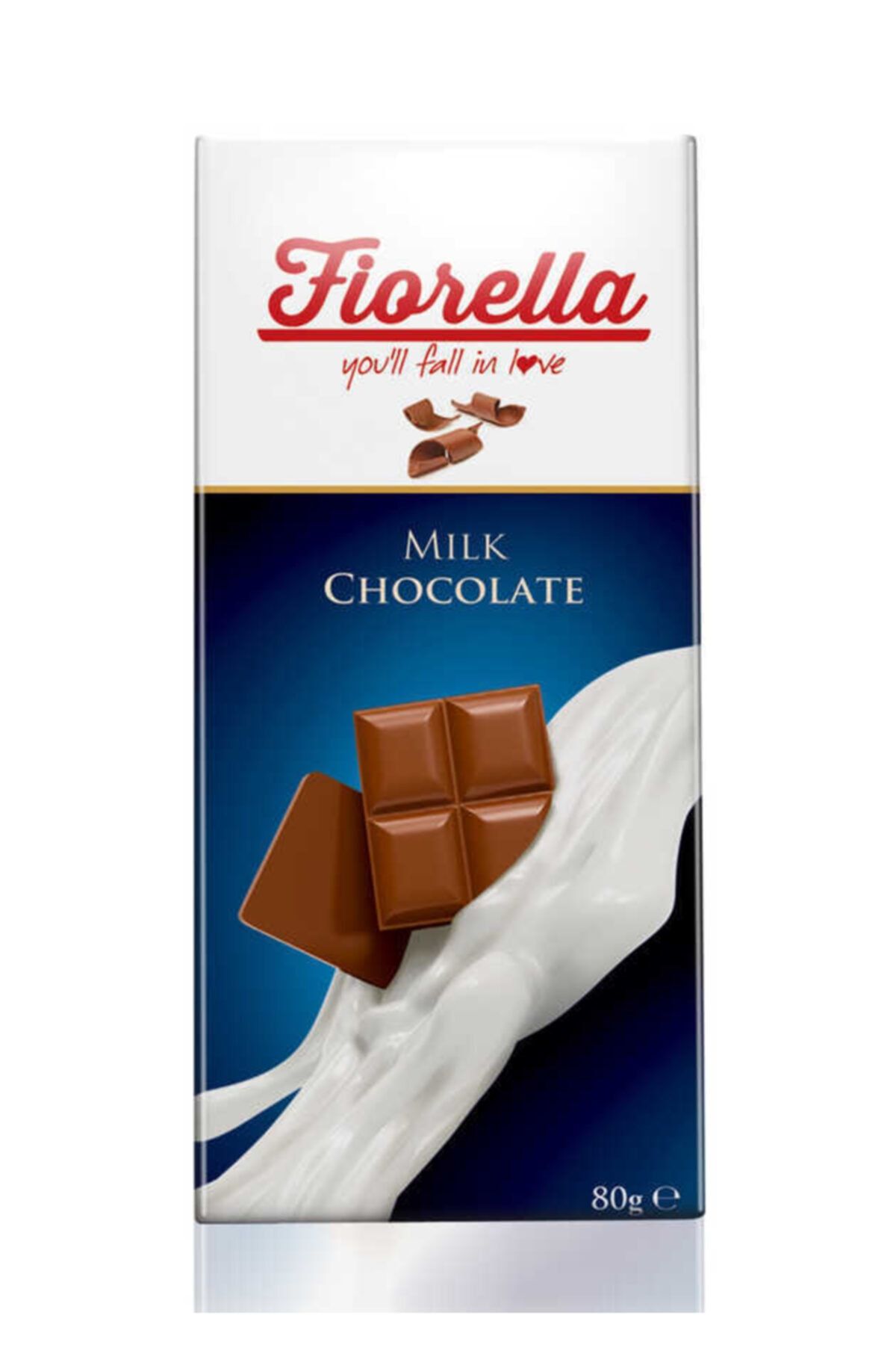 FIORELLA Sütlü Çikolata Tablet 80 Gr. 10'lu (1 Kutu)