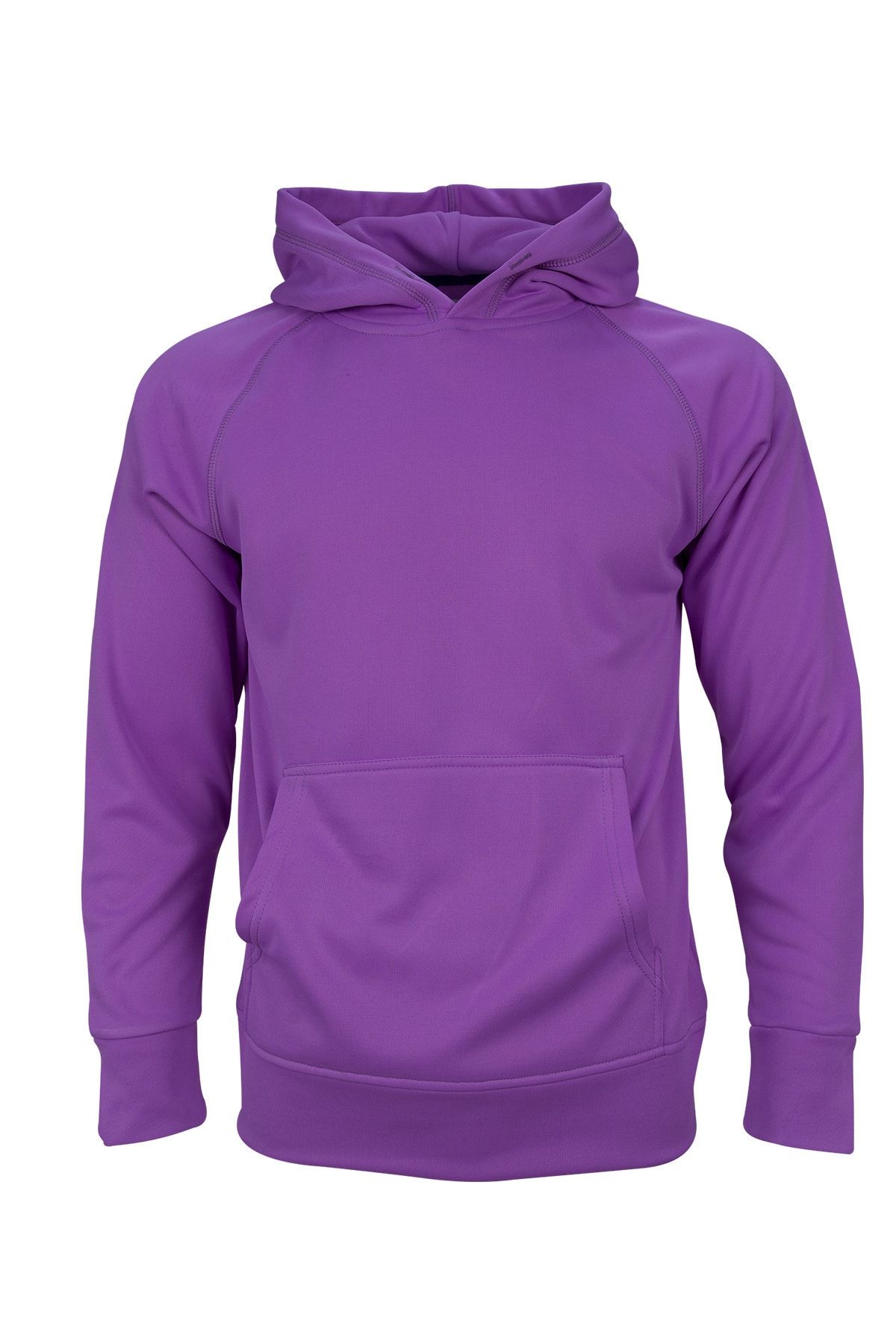 Fimerang Unisex Mor Spor Sweatshirt- Basic Fleece Hoodie