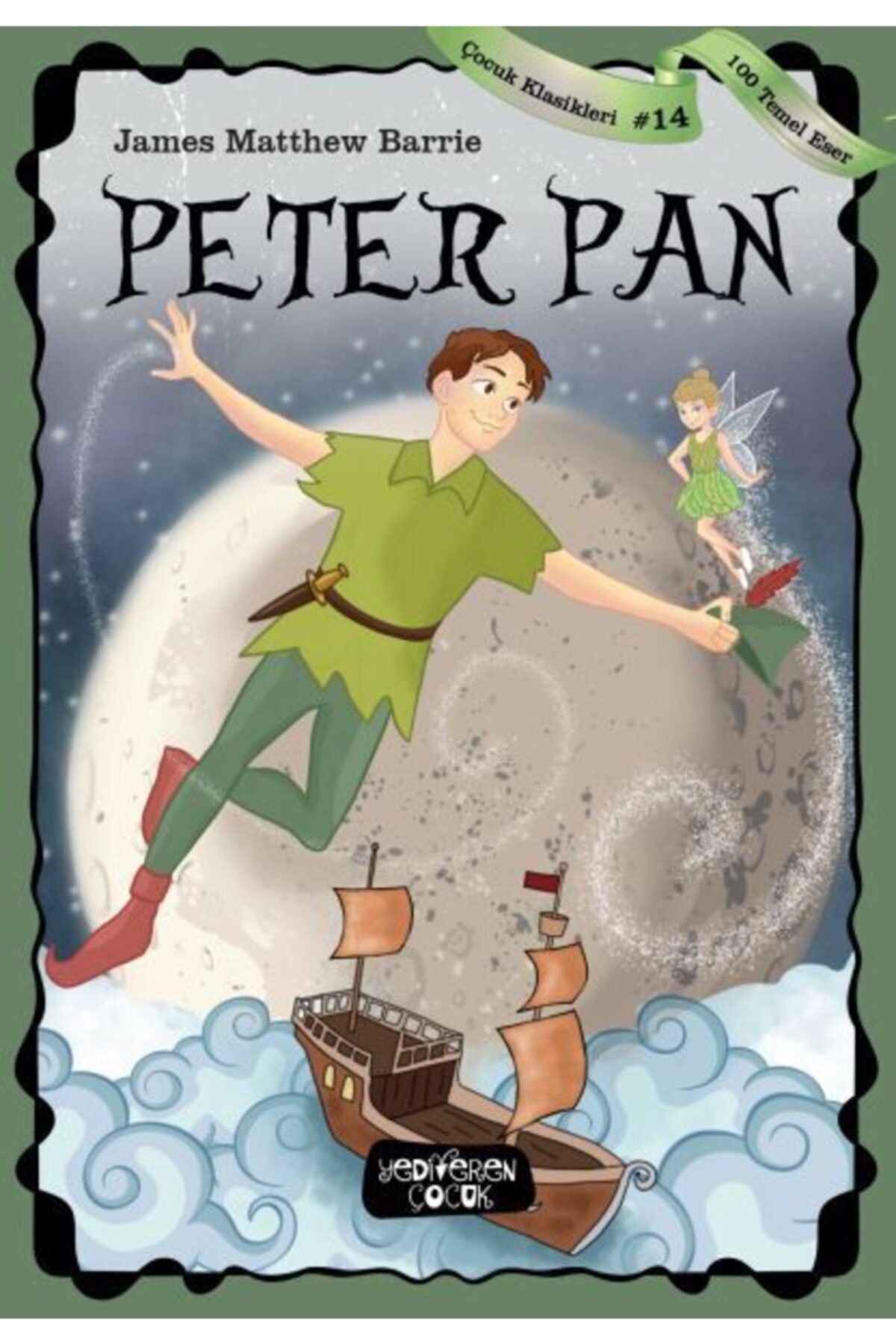 Yediveren Yayınları Peter Pan-100 Temel Eser-çocuk Klasikleri 14