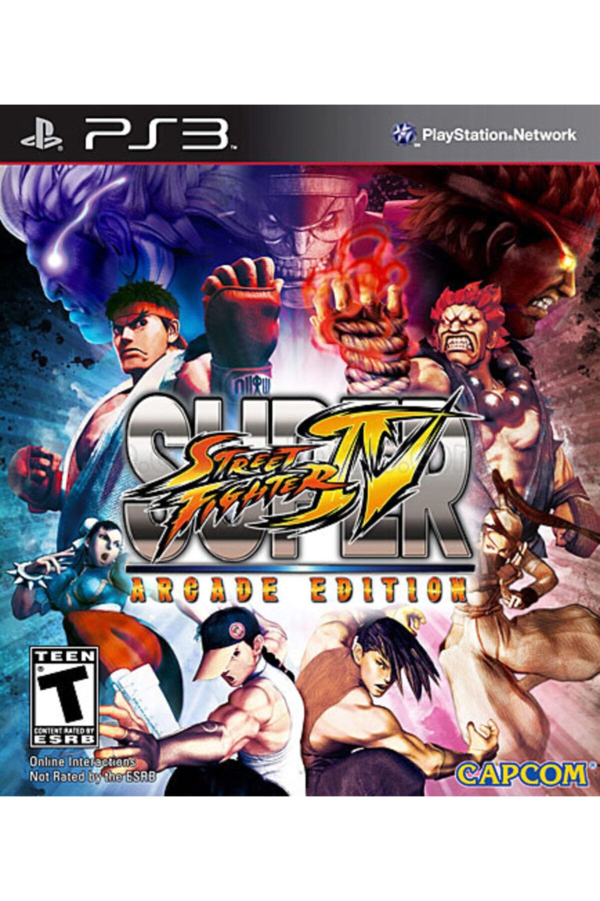 CAPCOM Super Street Fighter 4 Arcade Edition Ps3