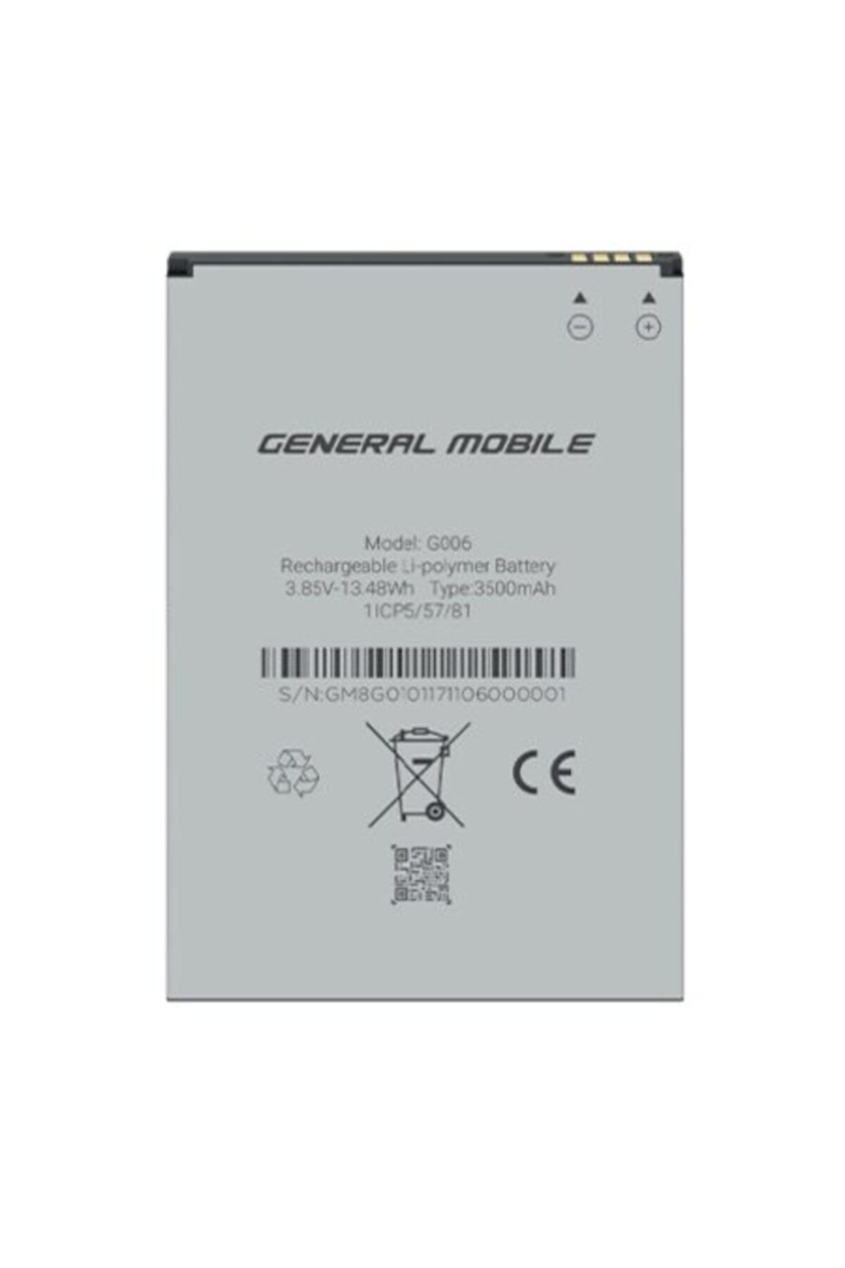 General Mobile Gm8 Go Gm9 Go Gm6 Ds %100 Orjinal Batarya Pil