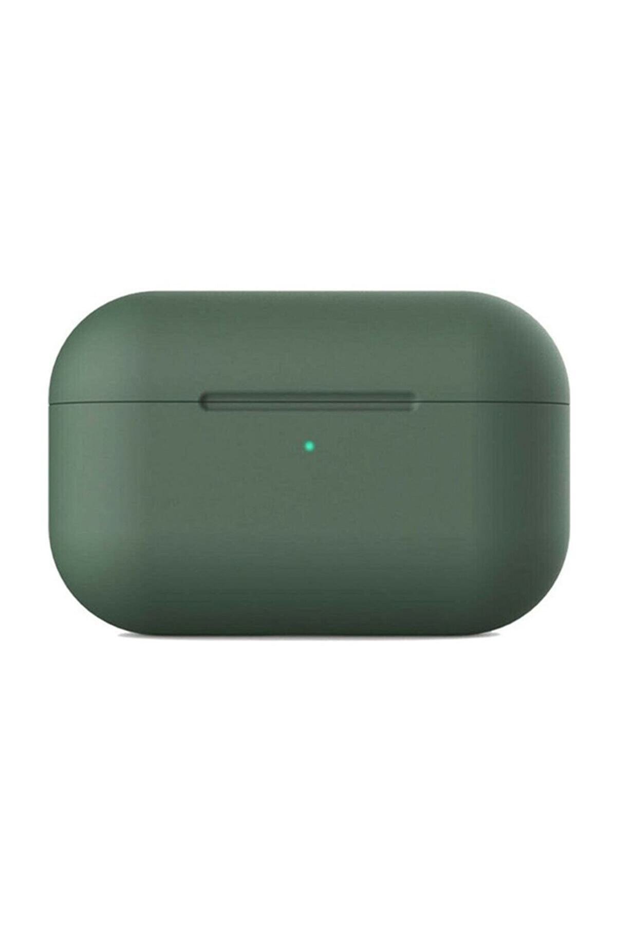 Coverzone Apple  Pro Case Yeşil Silikon Kılıf