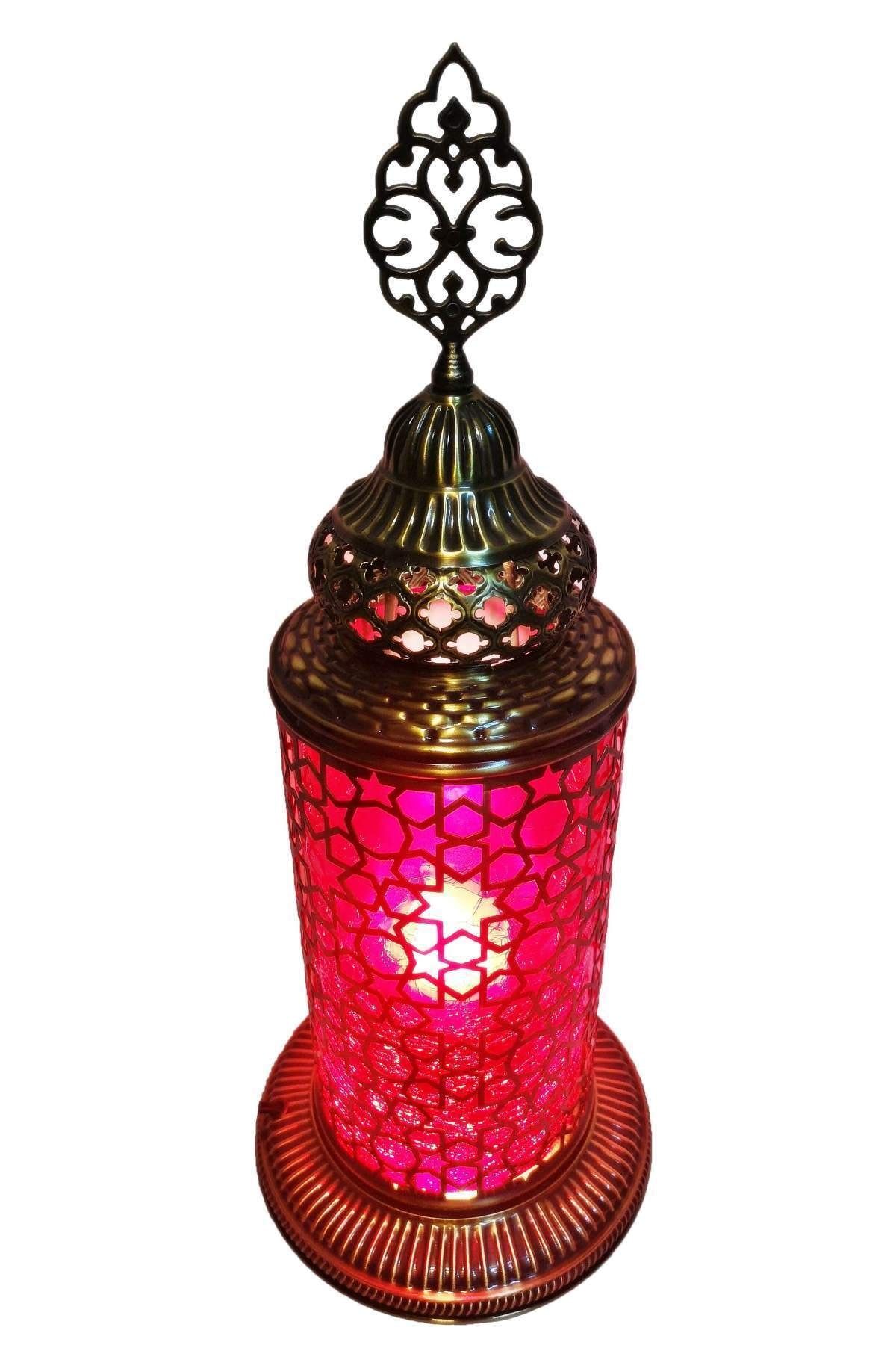 the istanbul lamp Osmanlı Dekoratif Pirinç Masa Lambası