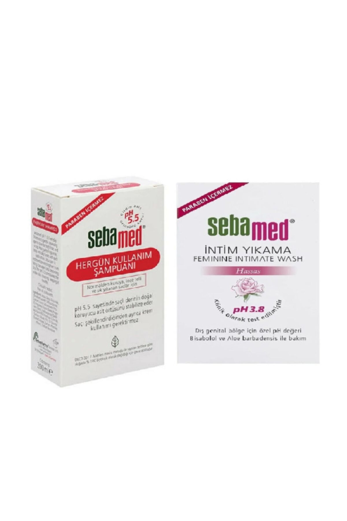 Sebamed Her Gün Kullanım Şampuanı 200 ml + Genital Bölge Intim Yıkama Jeli 200 ml