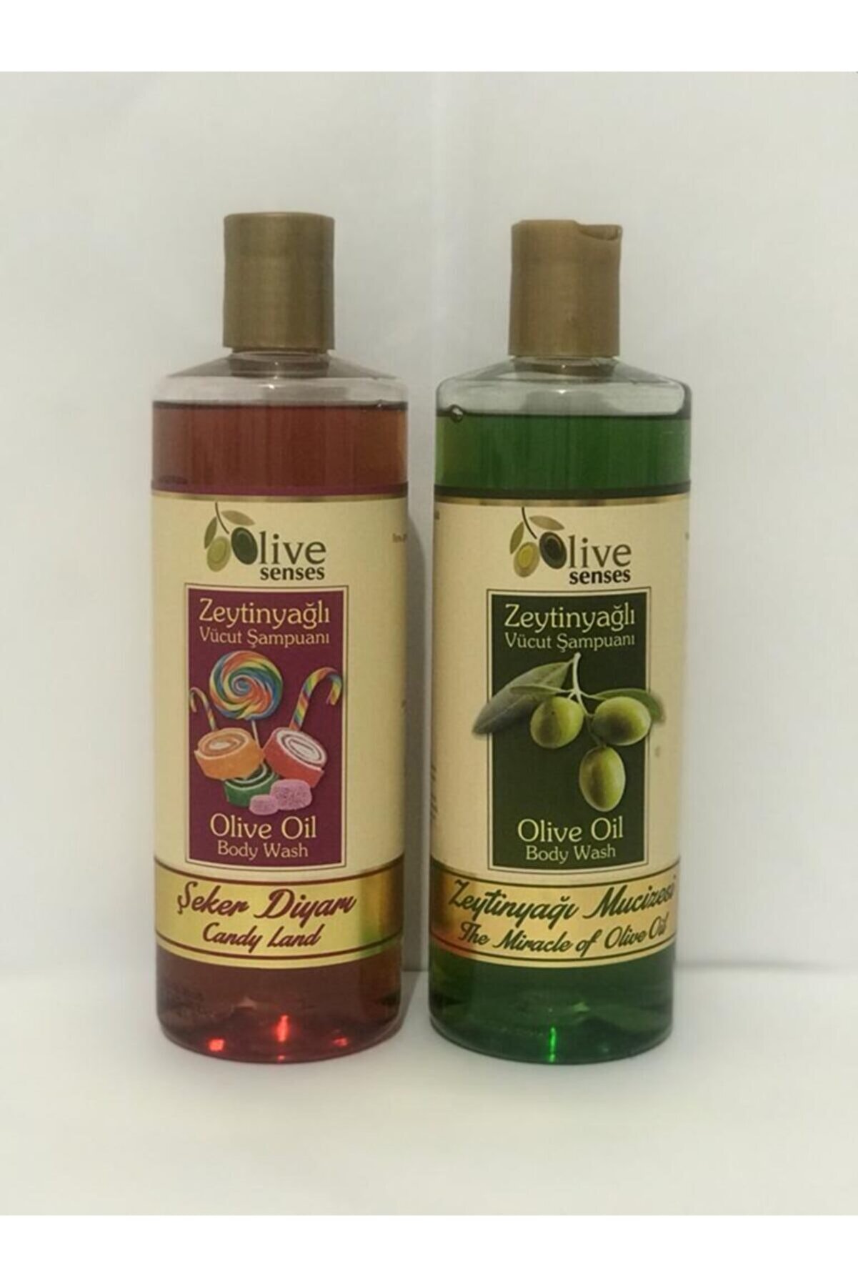 Oilive Olive Senses Zeytinyağlı Vücut Şampuanı Şeker Diyarı Alana Zeytinyağı Mucizesi Vücut Şampuanı Hediye