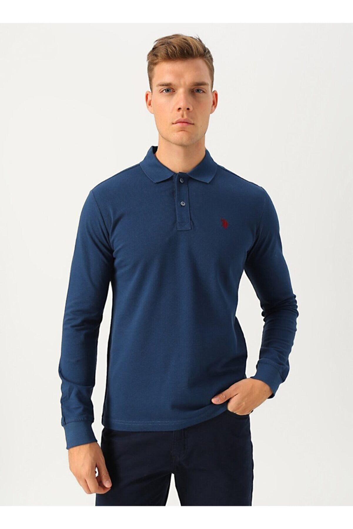 U.S. Polo Assn. Erkek Lacivert Sweatshirt
