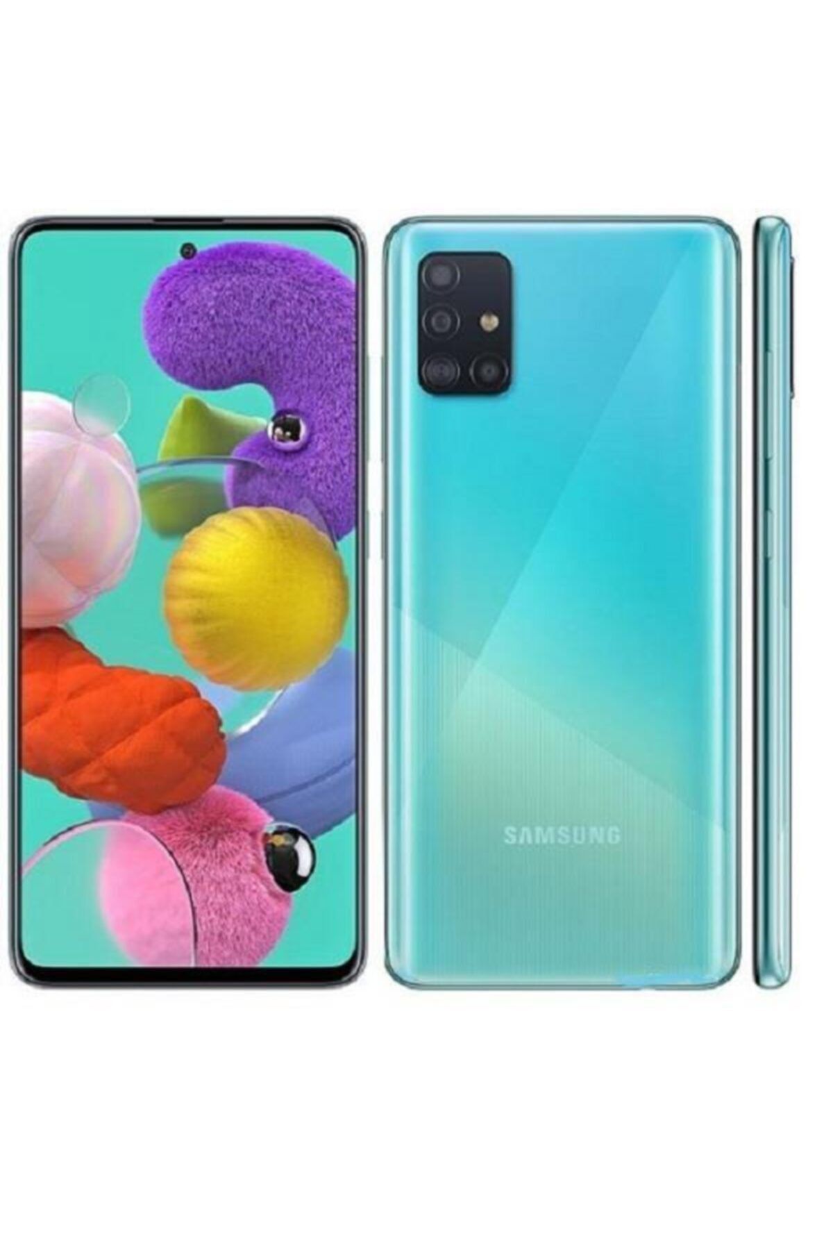 Samsung Galaxy A71 128 GB Mavi Cep Telefonu (Samsung Türkiye Garantili)