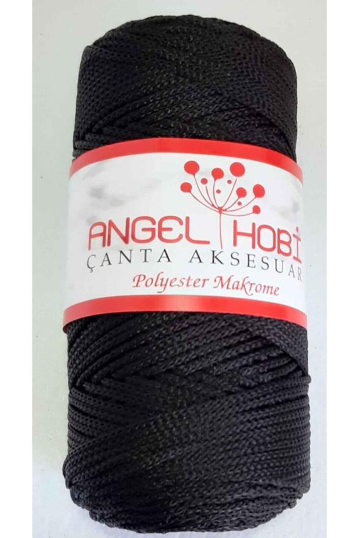 Angel Siyah Renk Polyester Makrome