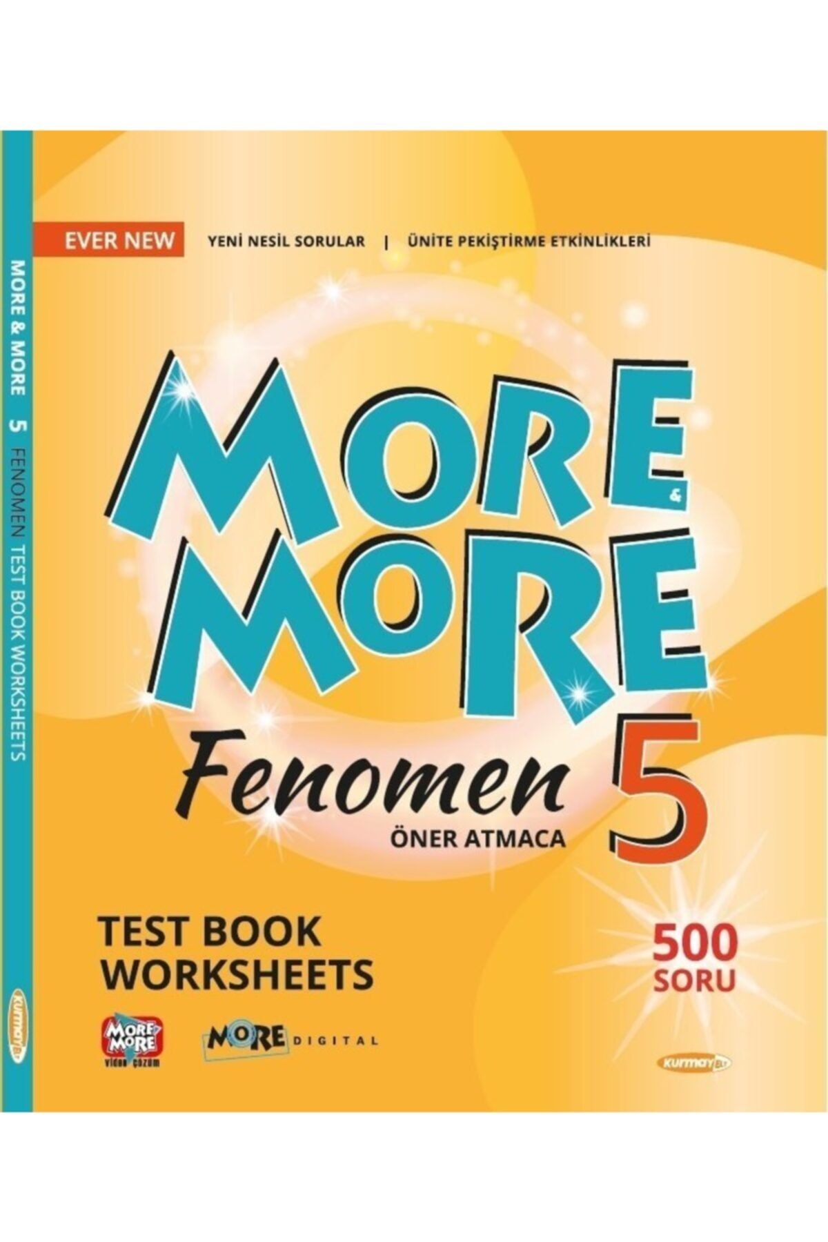 Kurmay Yayınları Kurmay More And More 5. Sınıf Fenomen Test Book Worksheets
