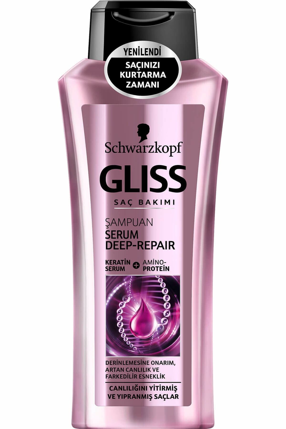 Gliss Yıpranmış Saçlar İçin Şampuan 360 ml