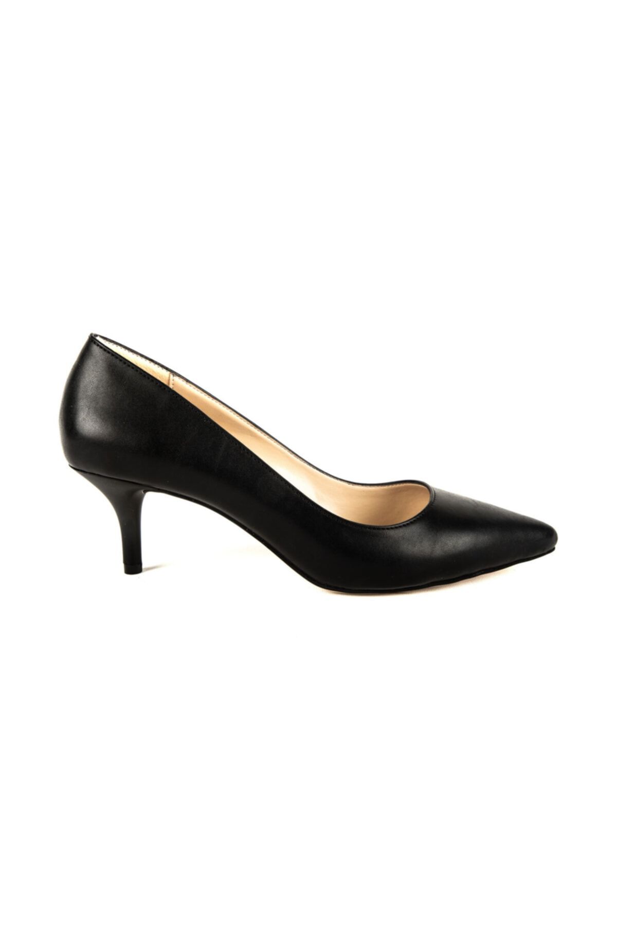 Divum Kadın Siyah Topuklu Ayakkabı