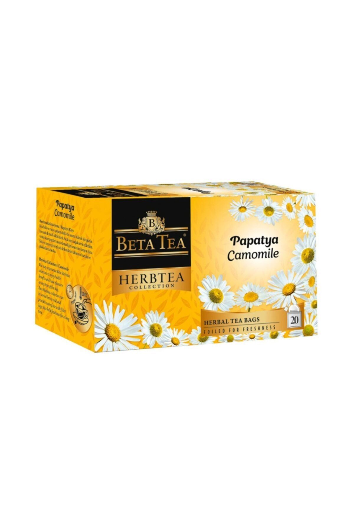Beta Tea Papatya Çayı 20x1,5 Gr - Beta Herbtea Collection
