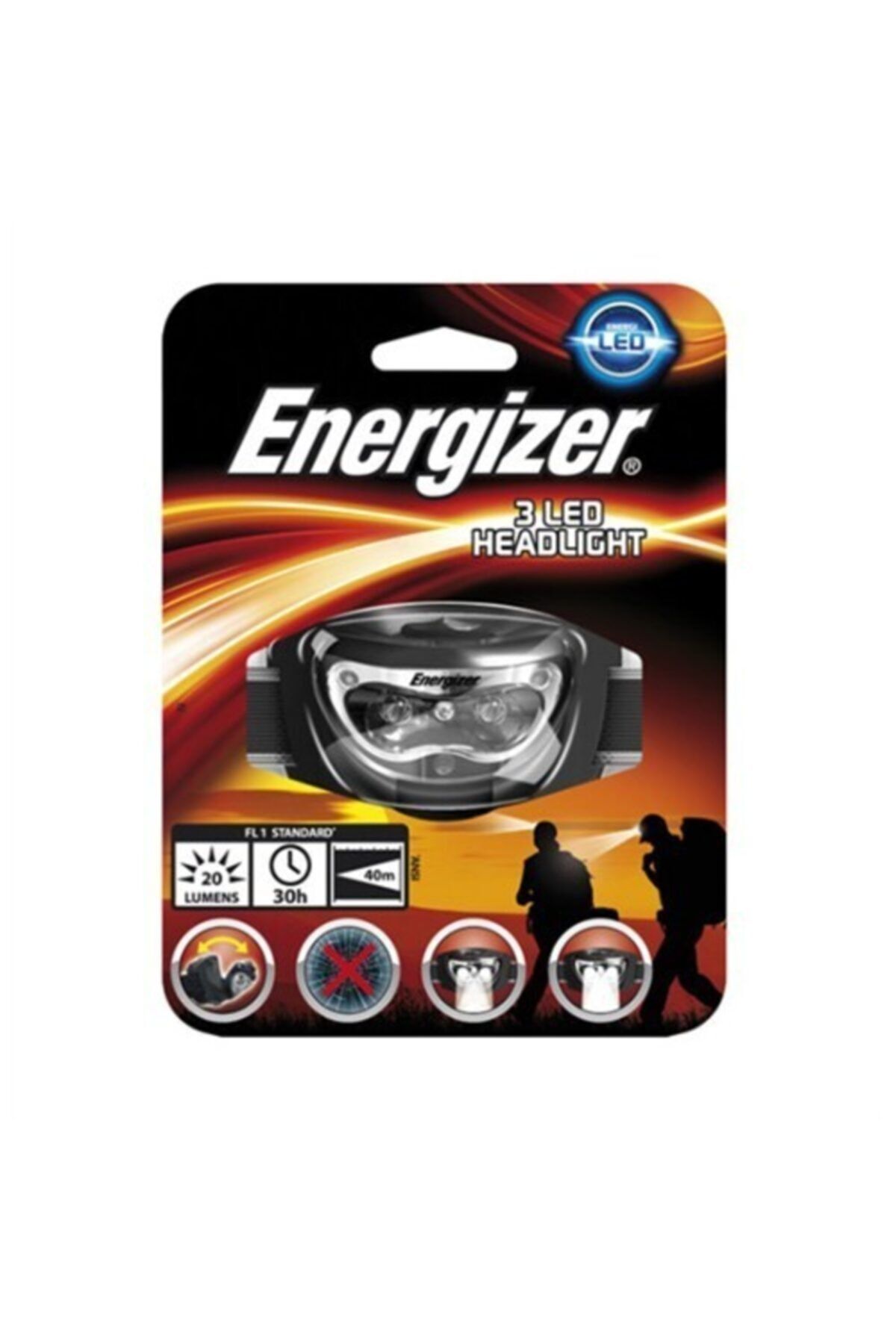 Energizer Headlight 3aaa Pilli Fener g6-2294)