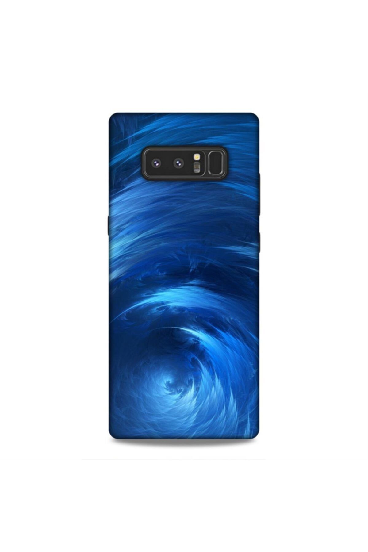 Pickcase Samsung Galaxy Note 8 Kılıf Desenli Arka Kapak Mavi Dalga
