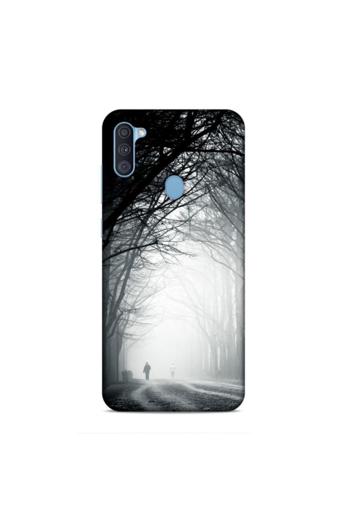 Pickcase Samsung Galaxy A11 Kılıf Desenli Arka Kapak Gece Yürüyüşü