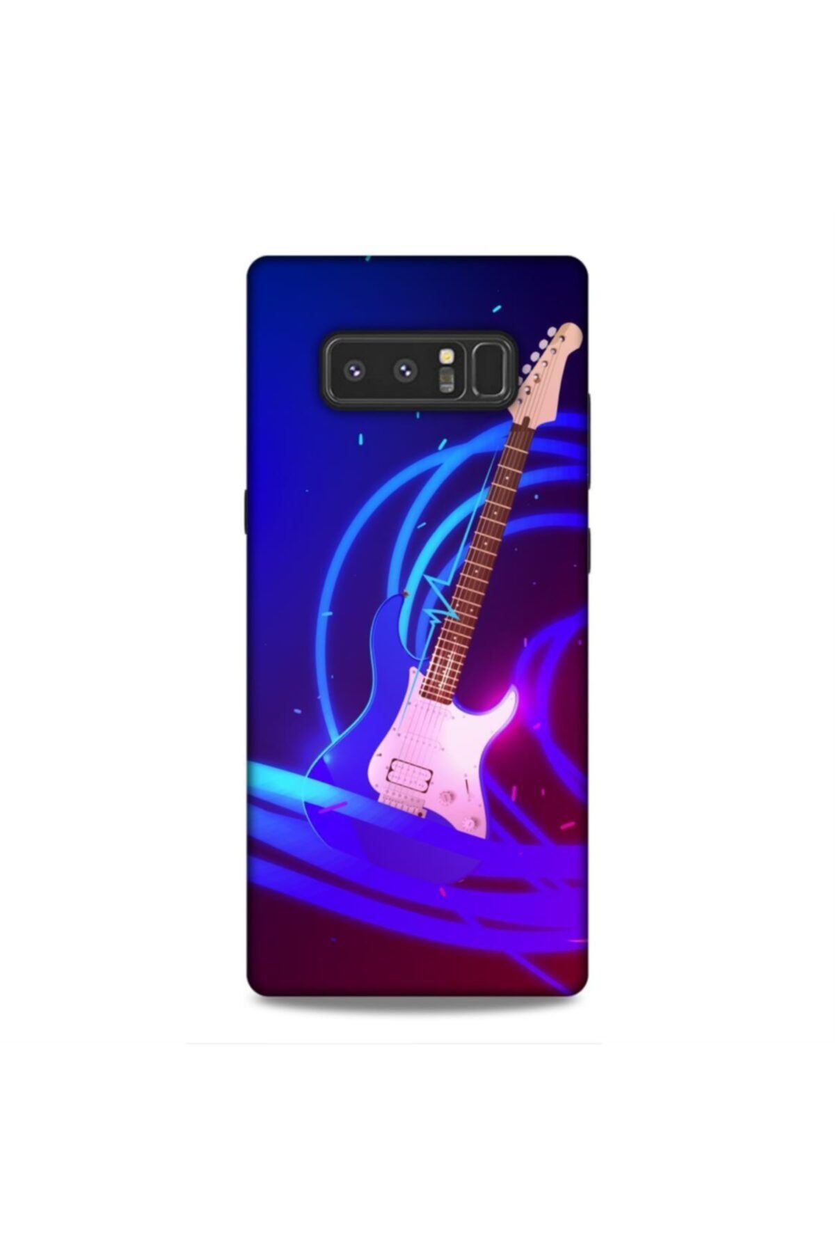 Pickcase Samsung Galaxy Note 8 Kılıf Gitar Desenli Arka Kapak