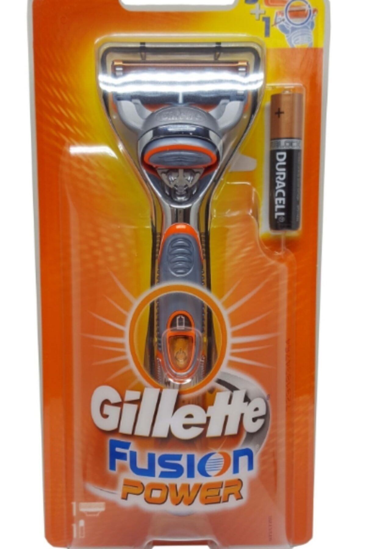 Gillette Fusıon Power 1 Yedek Makina Duracell Pil