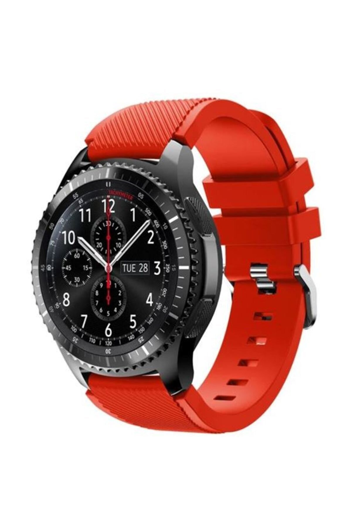 Kralphone Huawei Watch Gt 2 Kordon 42mm-46mm Kordon Kayış Kayış Kırmızı