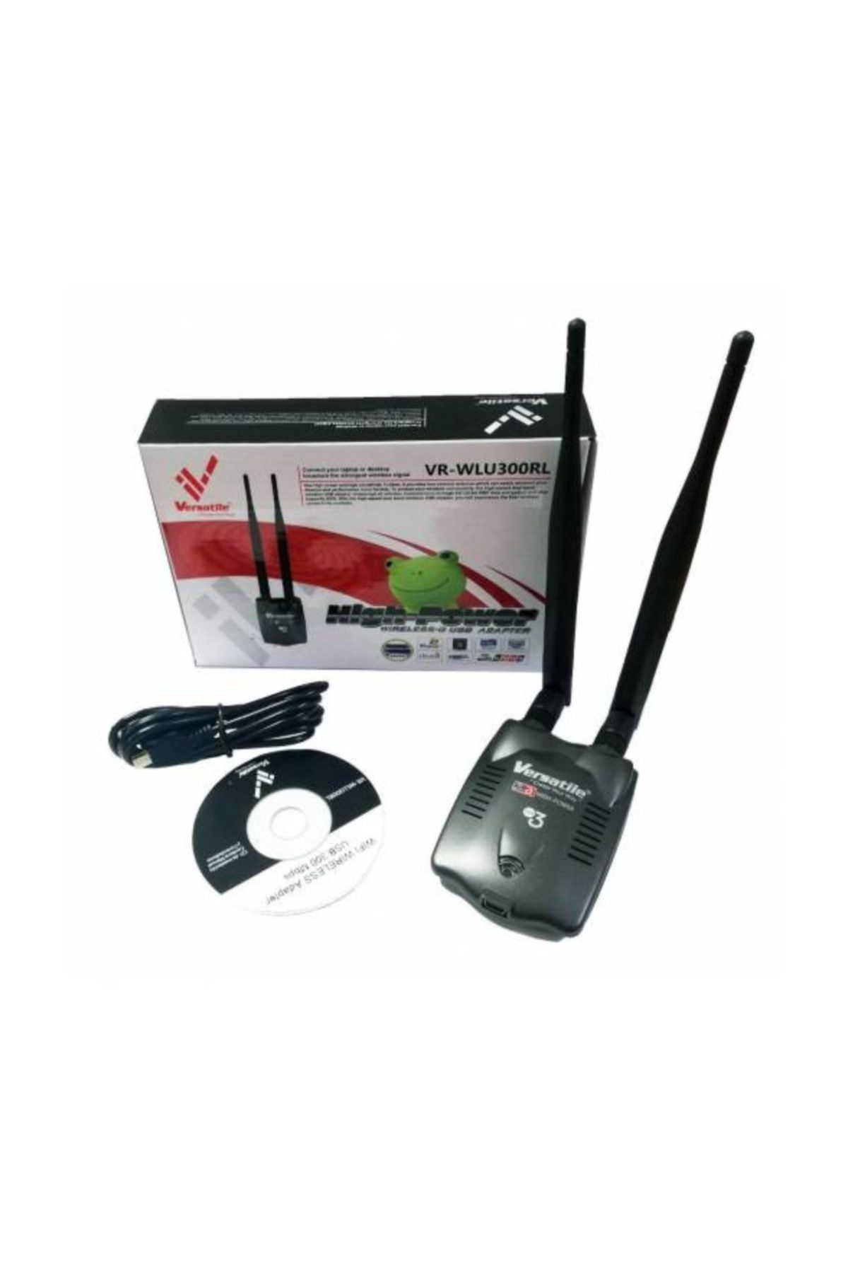 versatile Çift Anten Wireless Adaptör Vr-wlu300rl