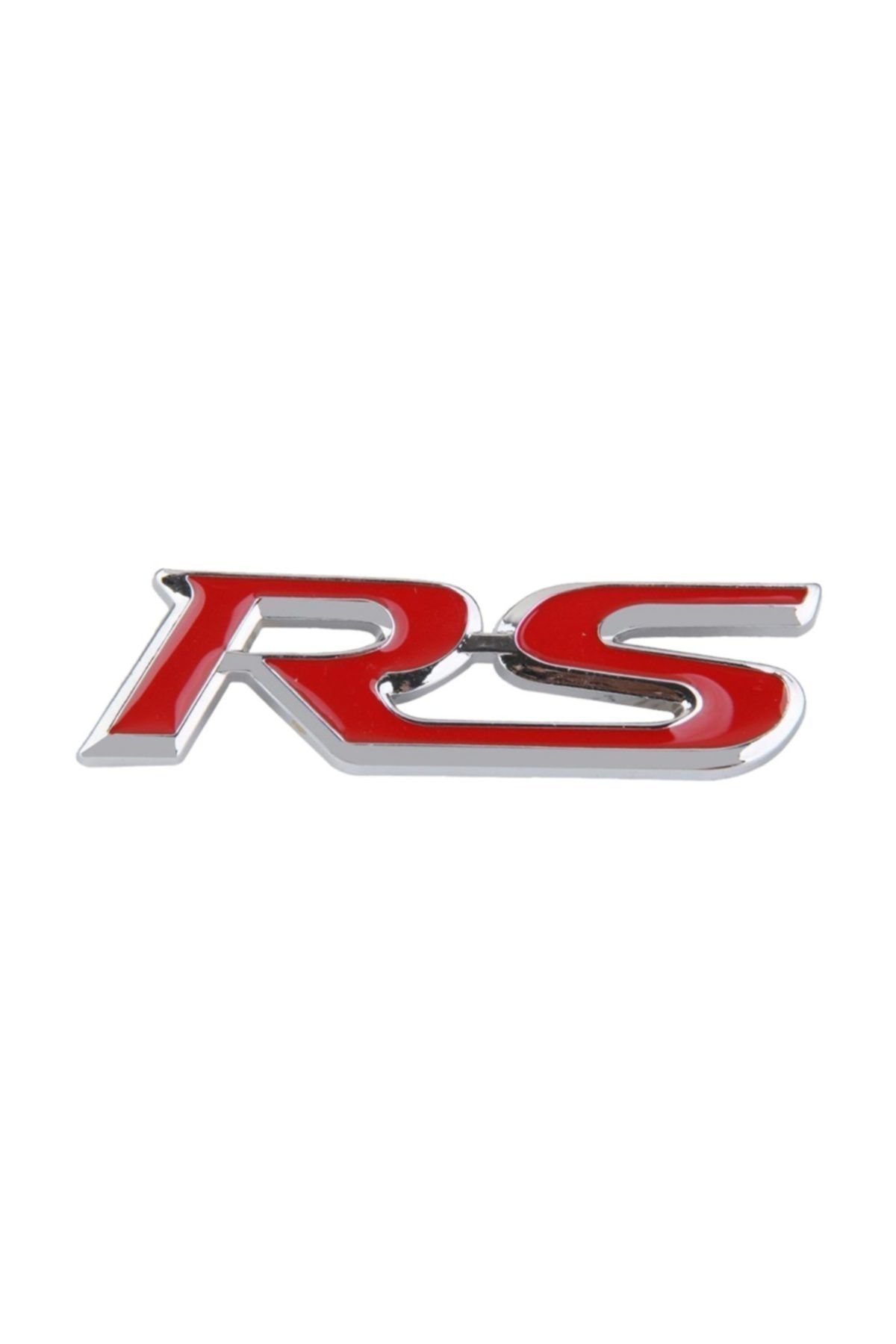 Şanlı Rs Kırmızı Metal Bagaj Arması Rs Bagaj Logosu