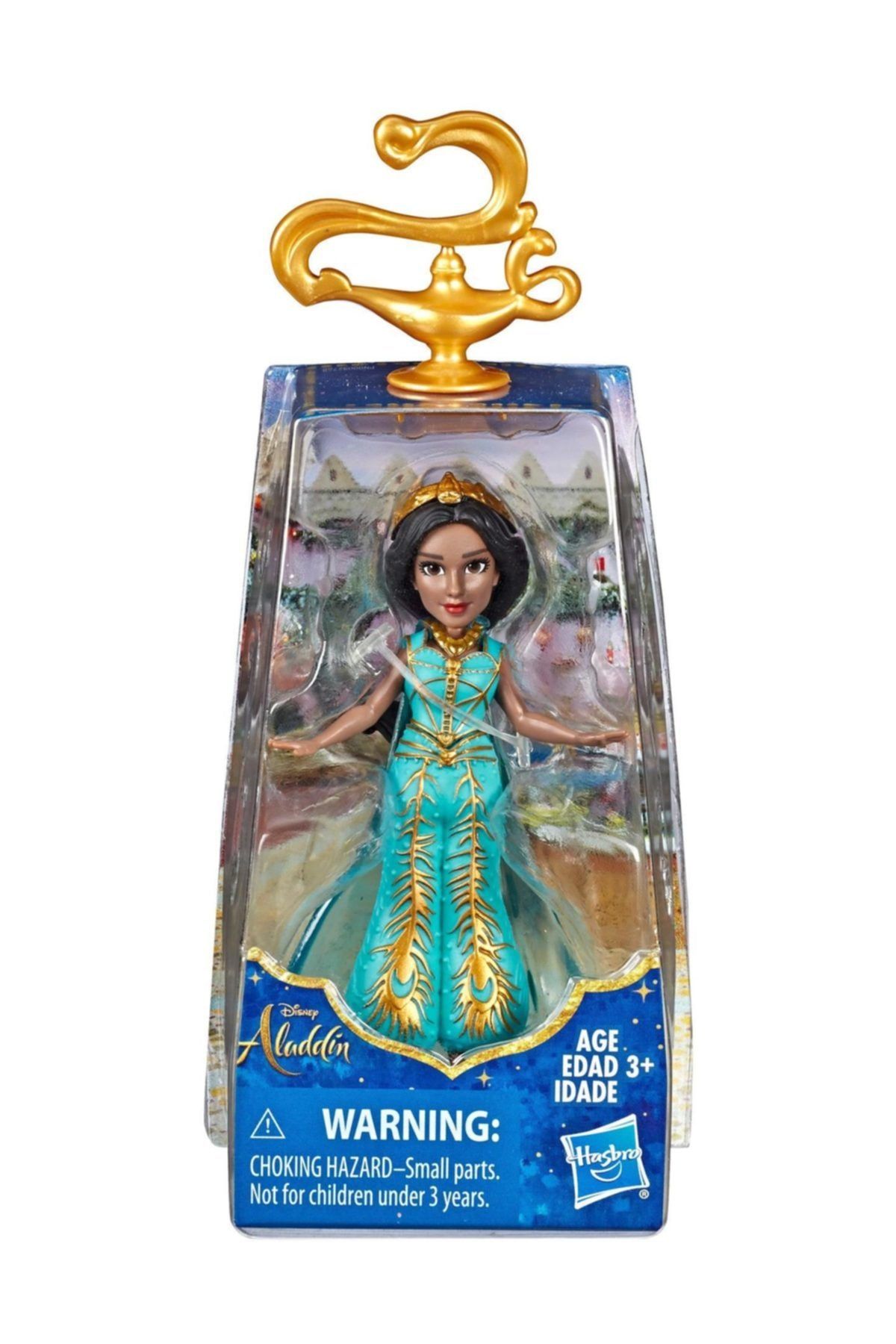 DİSNEY Aladdin Tekli Karakter Figürler Yeşil Elbiseli Jasmine (e6425)