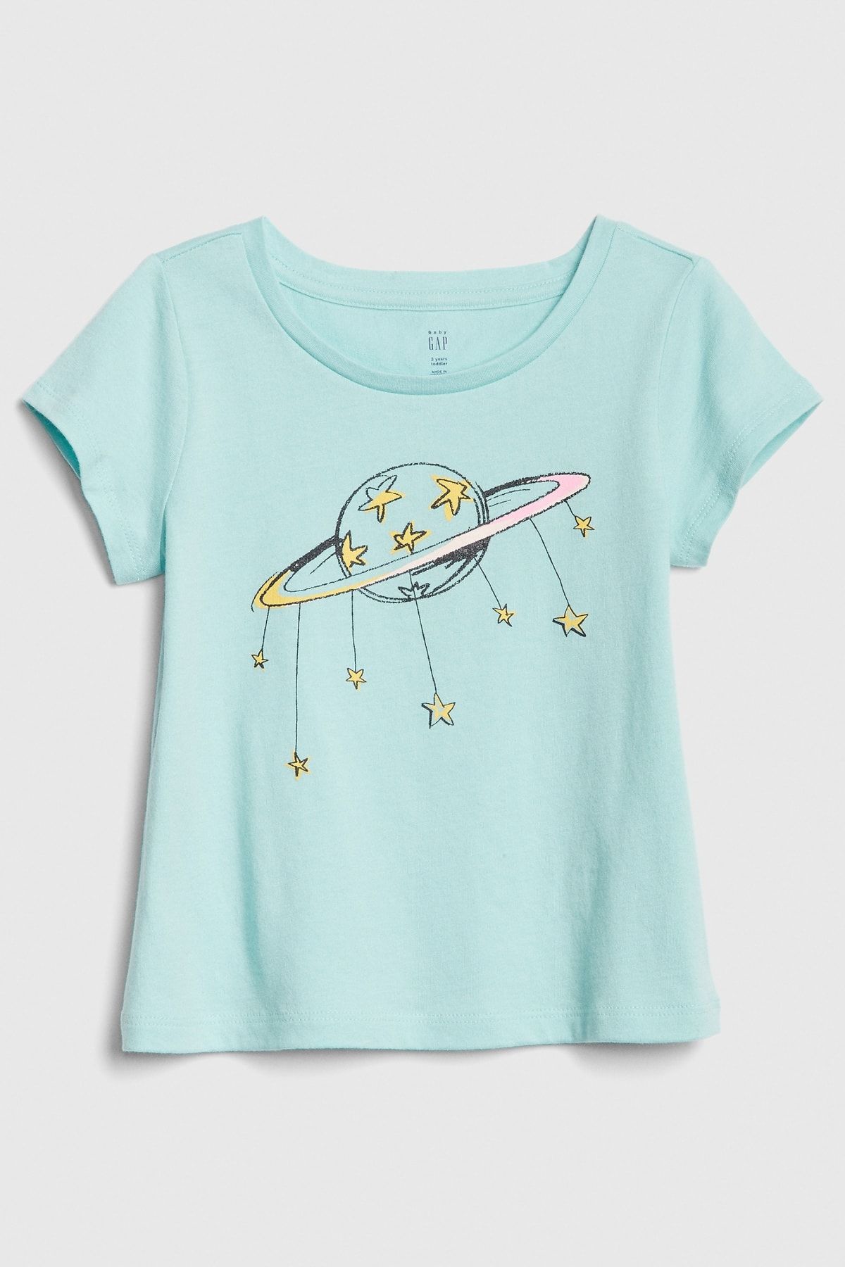 GAP Kız Bebek Kısa Kollu T-shirt