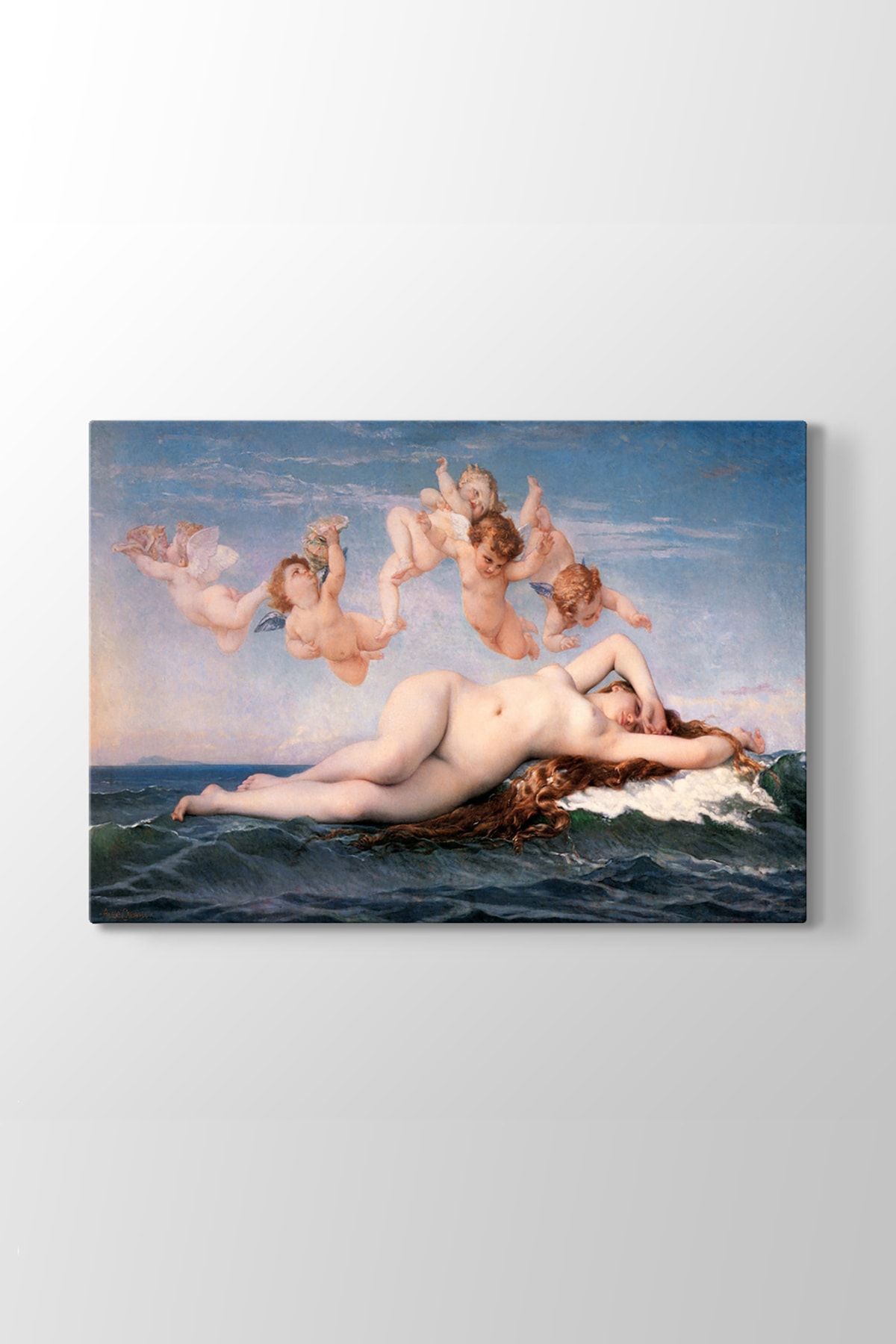 TabloShop Alexandre Cabanel - Birth of Venus Tablosu (Model 1) - (ÖLÇÜSÜ 45x30 cm)