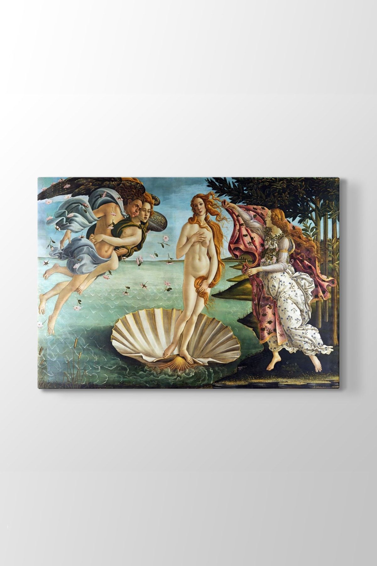 TabloShop Sandro Botticelli - Venüs'ün Doğuşu Tablosu (Model 1) - (ÖLÇÜSÜ 100x70 cm)