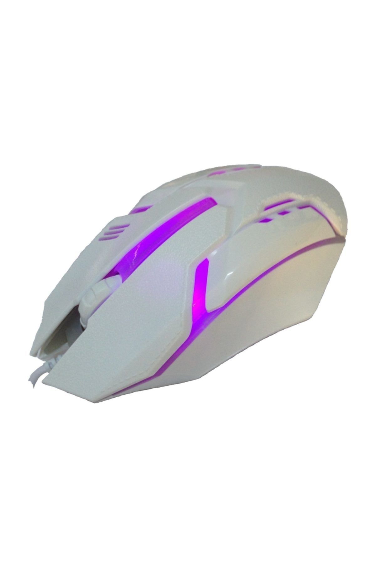 Rider M718 900 Dpi Beyaz Usb 7 Renk Işıklı Oyuncu Mouse