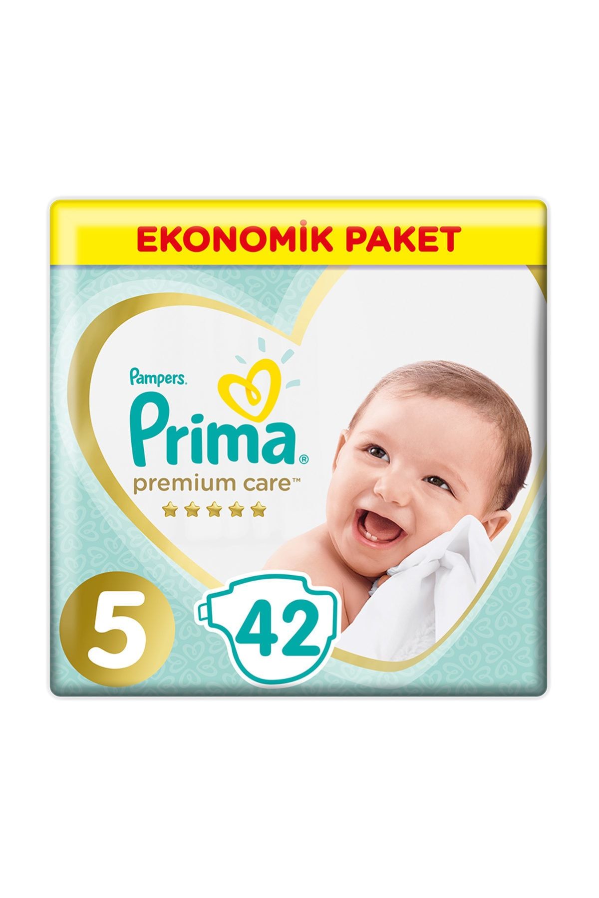 Prima 5 Beden Premium Care Junior Ekonomik 42 Adet 11-18 Kg