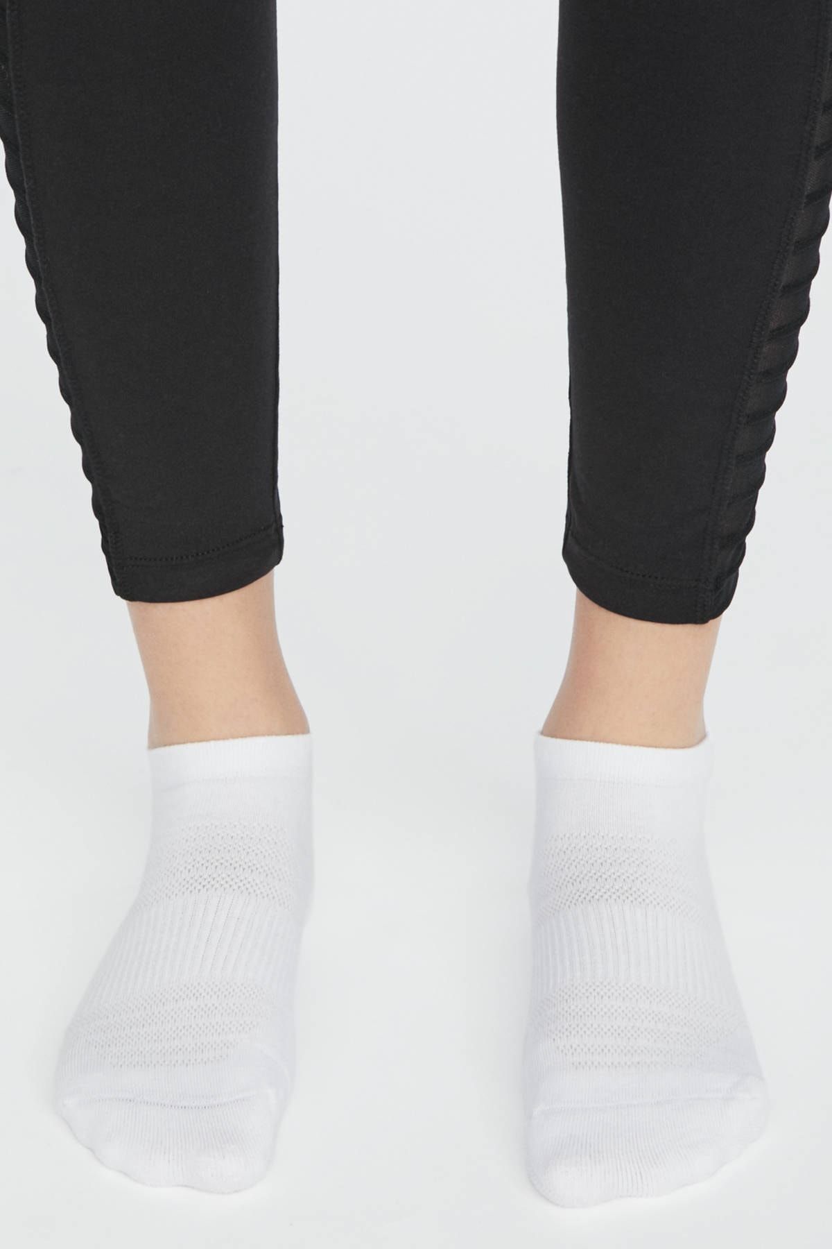 Oysho Kadın Beyaz 3 Çift Pamuklu Bilek Boyu Çorap