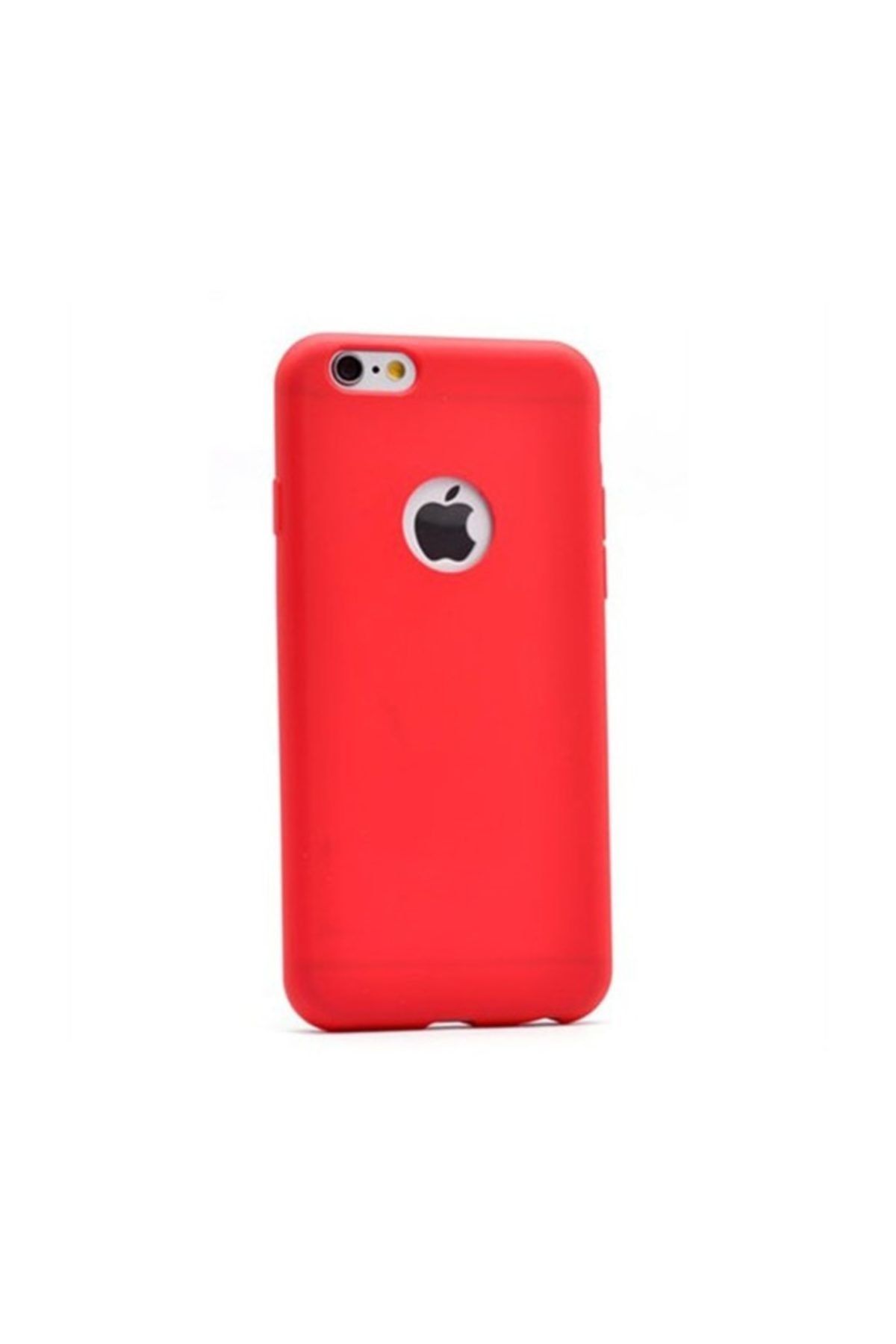 CaseStreet Apple Iphone 6 Plus 6s Plus Kılıf Premier Silikon+nano Glass Koruyucu Kırmızı