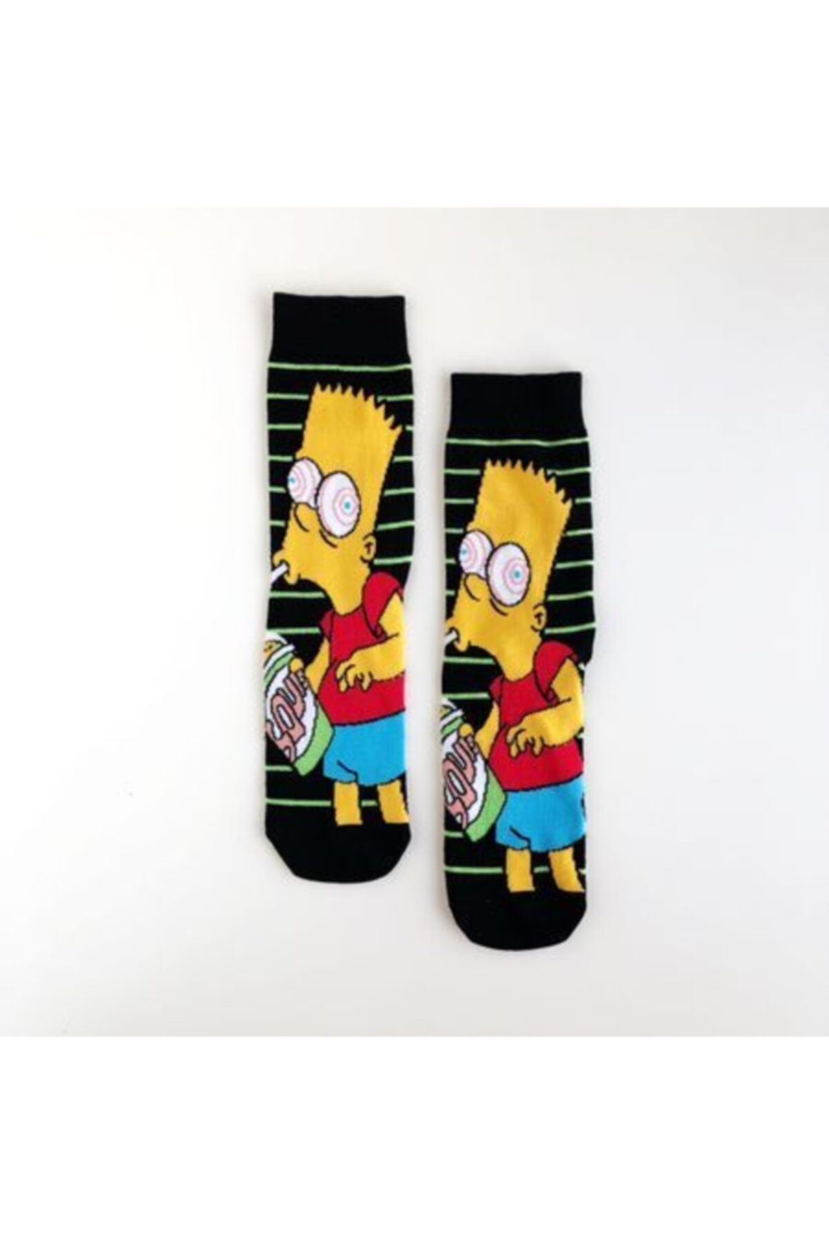 Bikutumutluluk Hediyelik - N161 Bart Simpson Soup Çorap